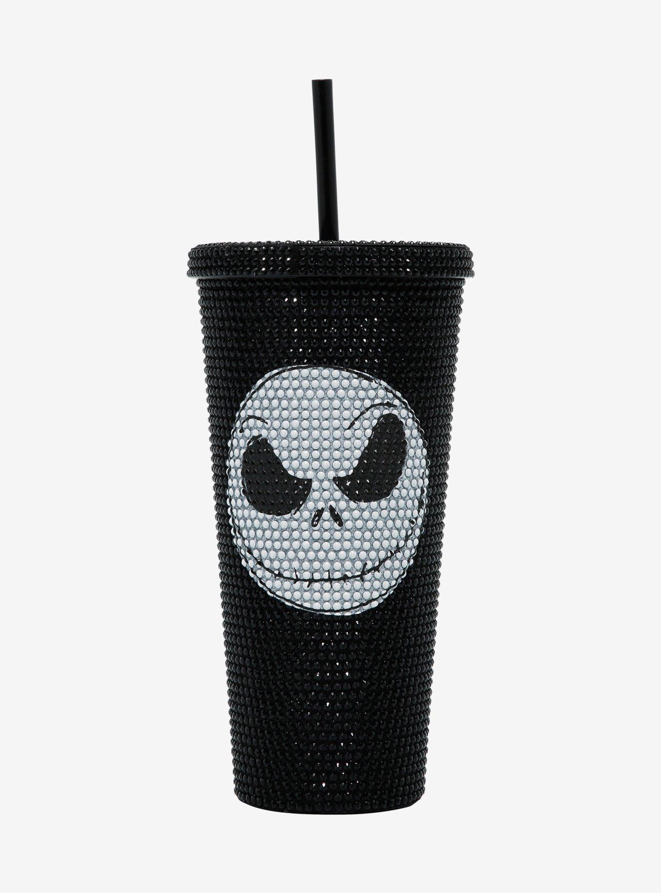 Jack Skellington Rhinestone Filled Tumbler hotsell