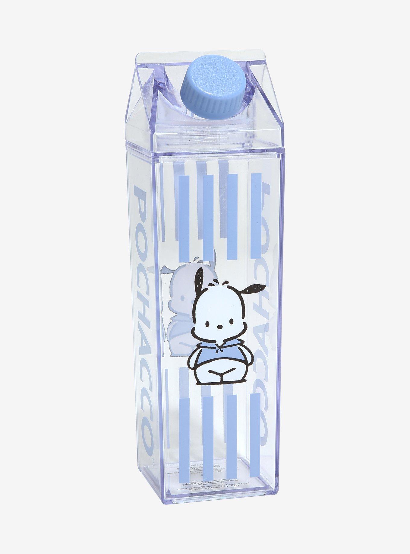 Sanrio Pochacco Milk Carton Water Bottle - BoxLunch Exclusive, , hi-res