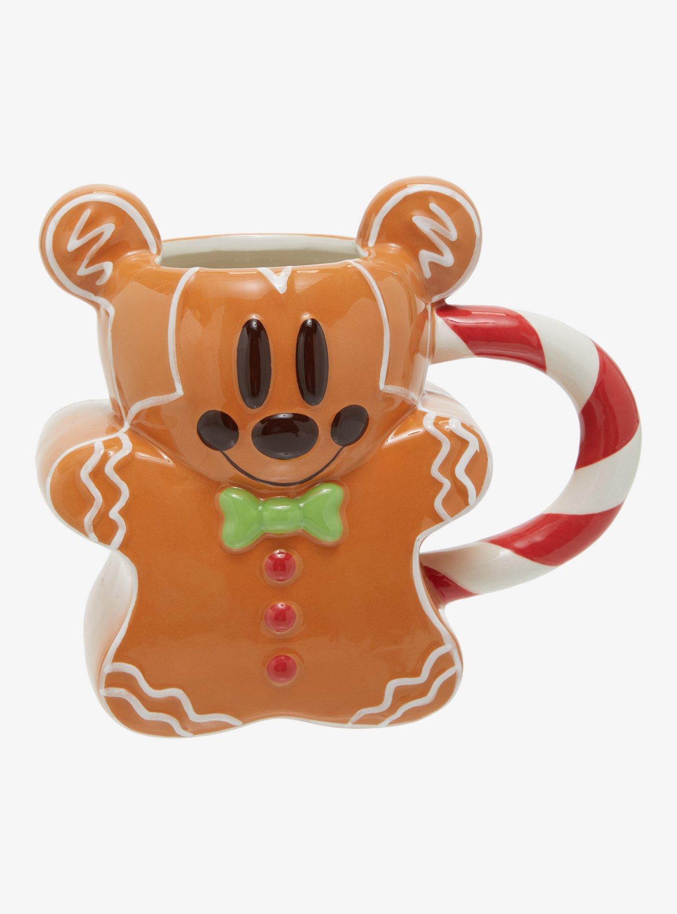 Disney Mickey Mouse Gingerbread Man Figural Mug, , hi-res