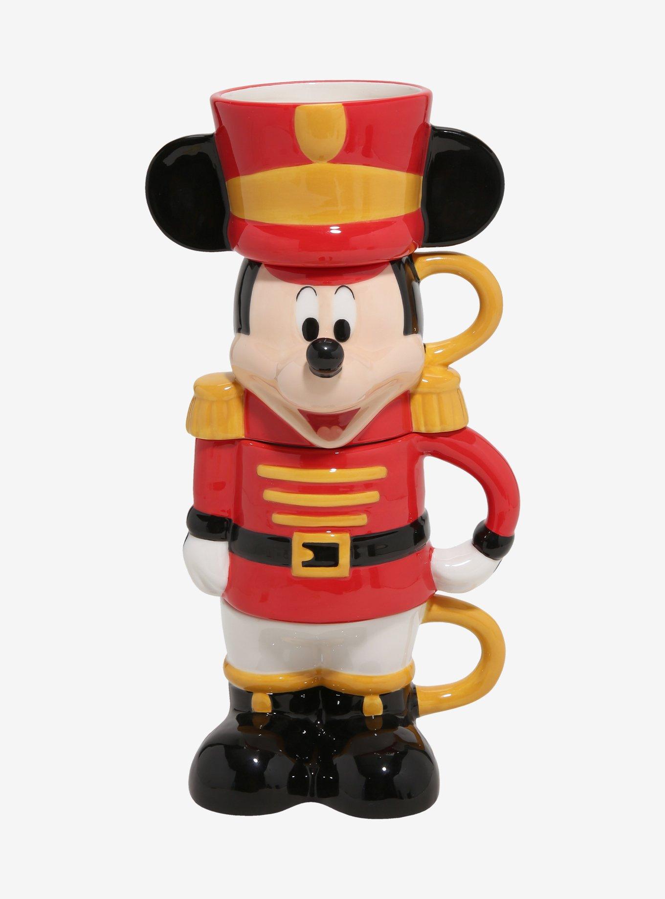 Disney Mickey Mouse Nutcracker Holiday Stacked Mug Set, , hi-res