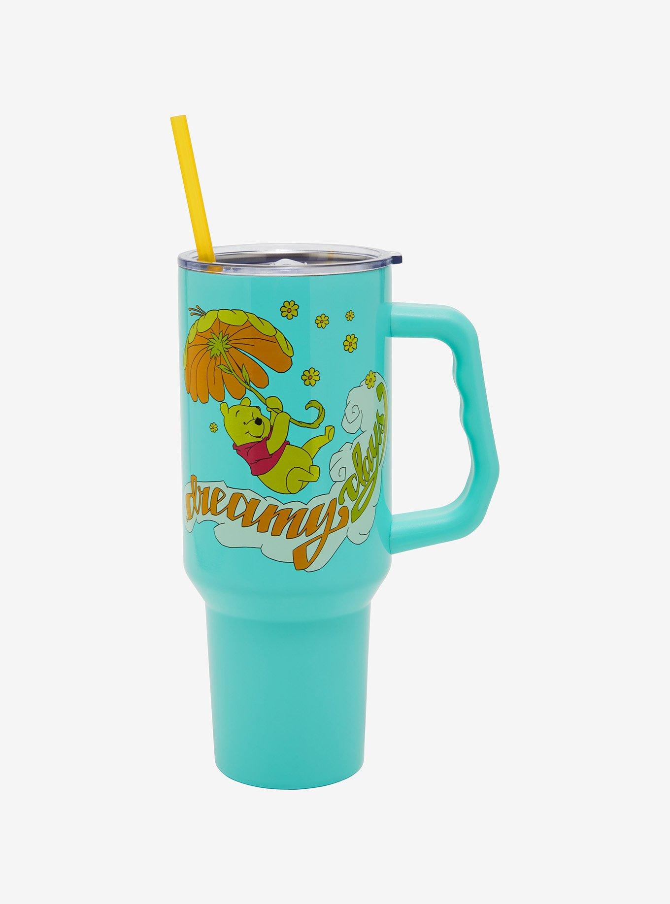 Disney Winnie the Pooh Daisy Straw Tumbler with Handle, , hi-res