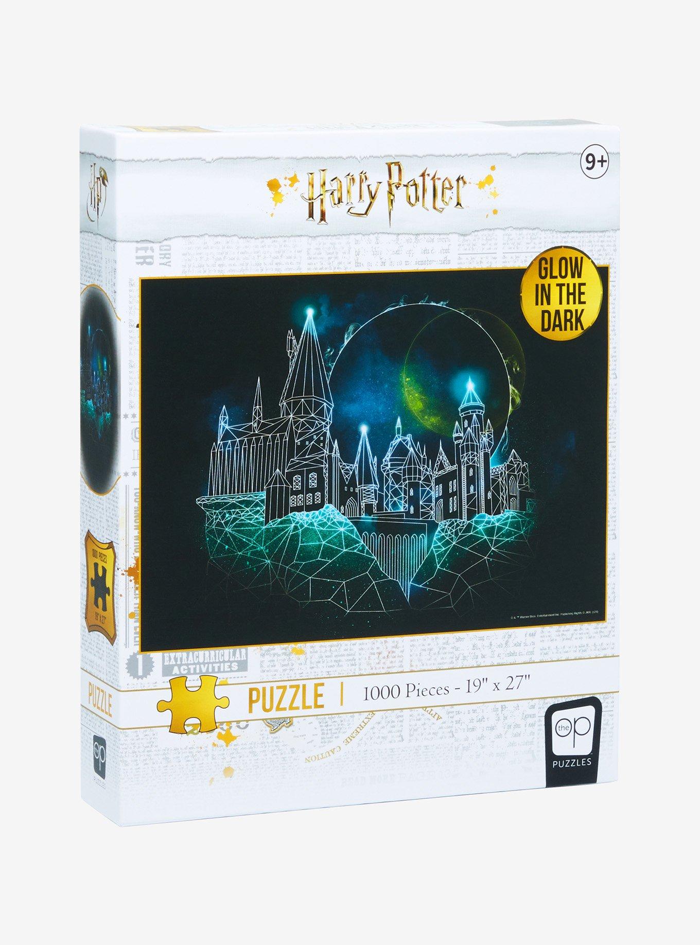 Harry Potter Hogwarts Castle Glow-in-the-Dark 1000-Piece Puzzle - BoxLunch Exclusive, , hi-res