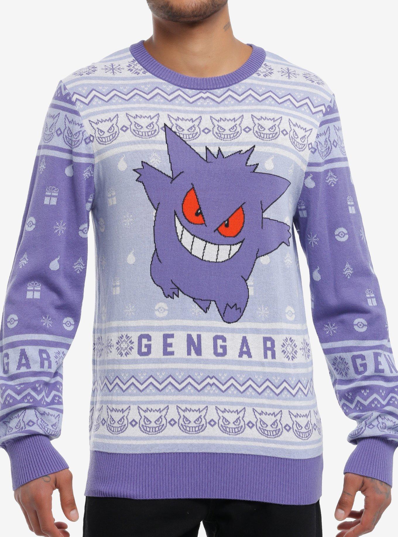 Pokemon Gengar Holiday Sweater, , hi-res