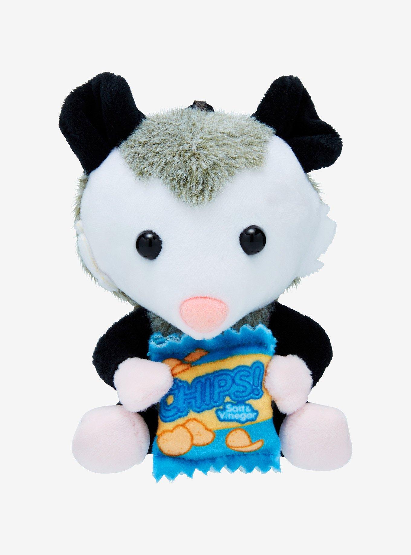 Possum with Chips Plush Keychain, , hi-res