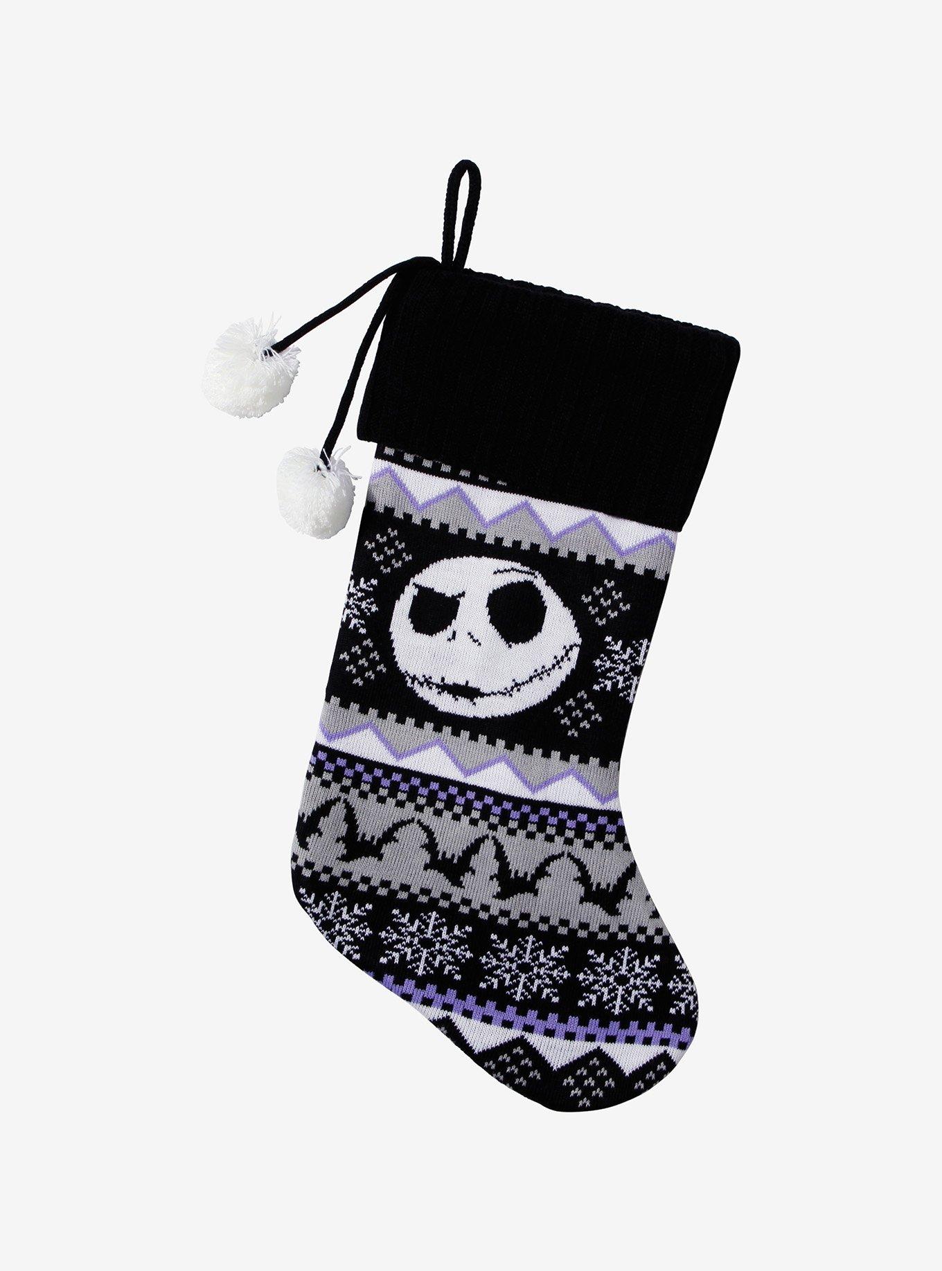 The Nightmare Before Christmas Jack Knit Stocking, , hi-res