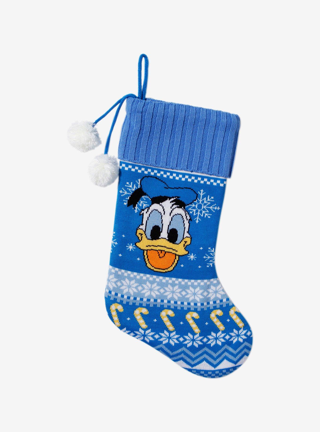 Disney Donald Duck Fair Isle Knit Stocking, , hi-res