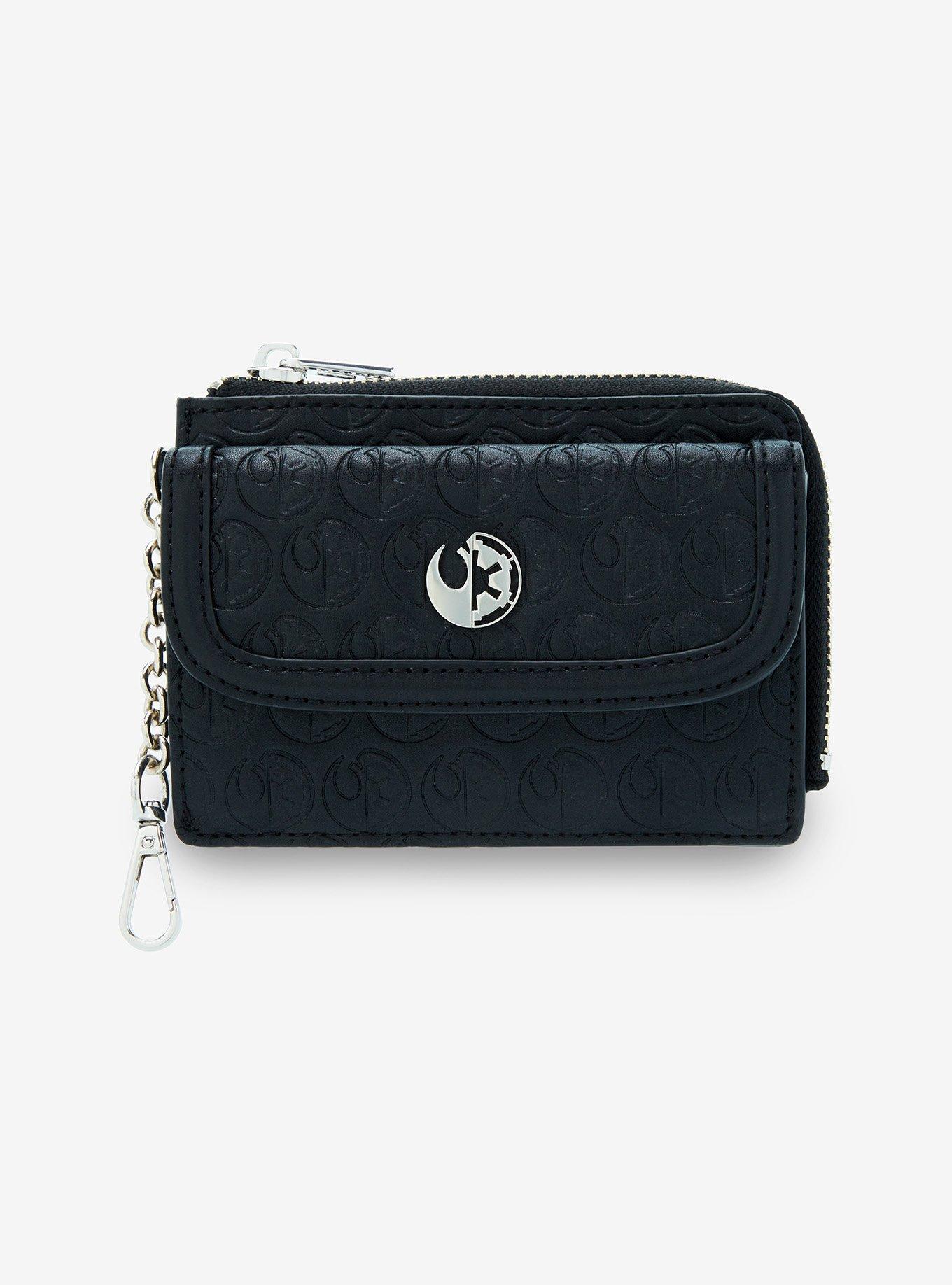 Her Universe Star Wars Rebel & Imperial Split Logo Wallet Her Universe Exclusive, , hi-res