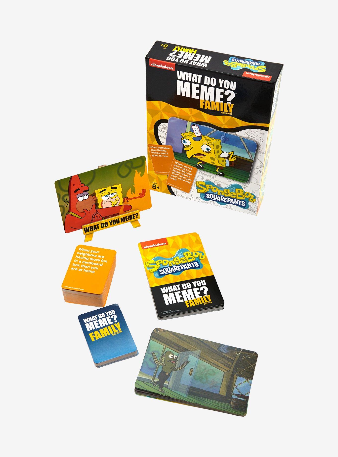 What Do You Meme?: SpongeBob SquarePants Family Edition Card Game, , hi-res