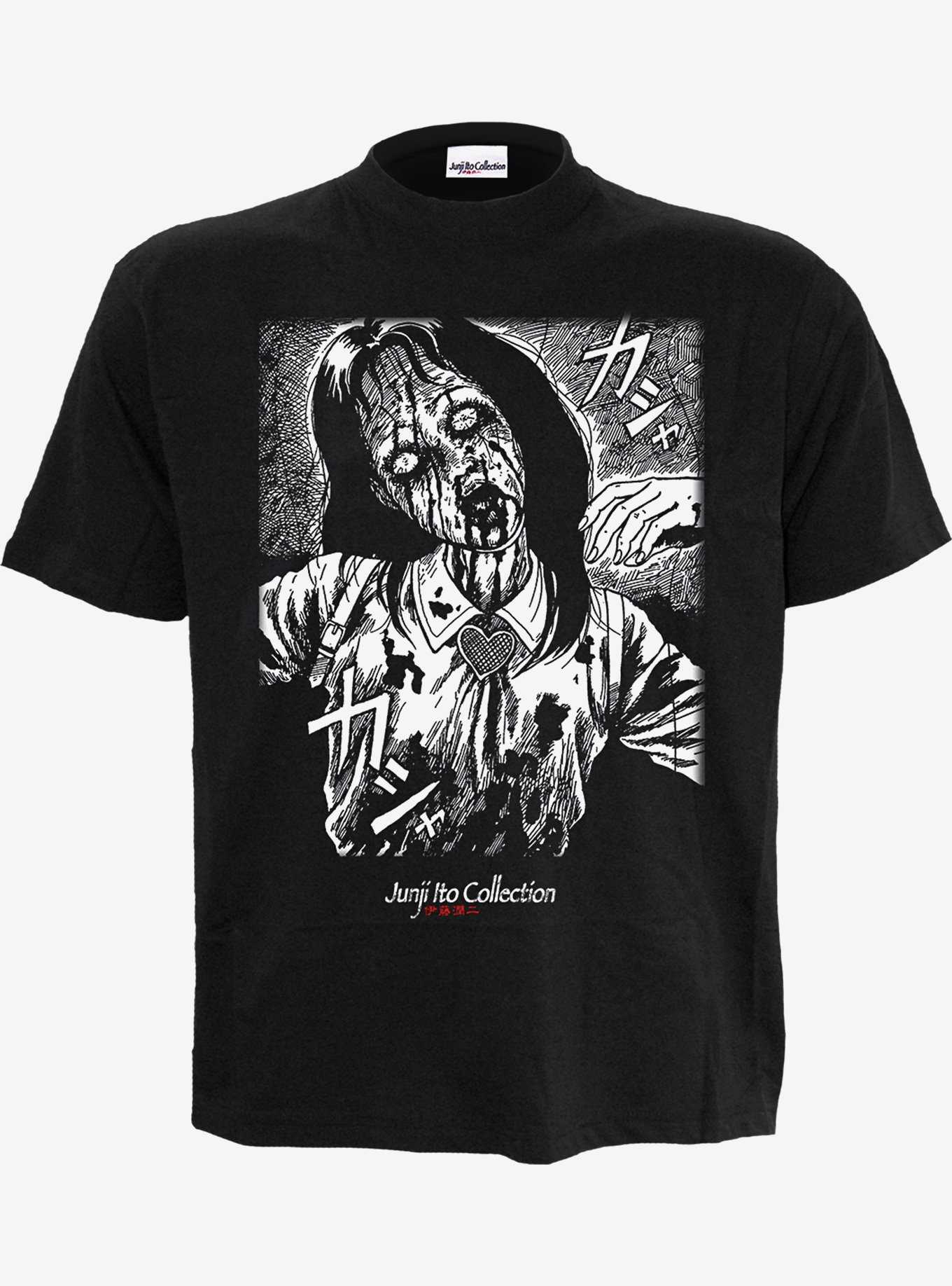 Junji Ito Bleeding Front Print T-Shirt, , hi-res