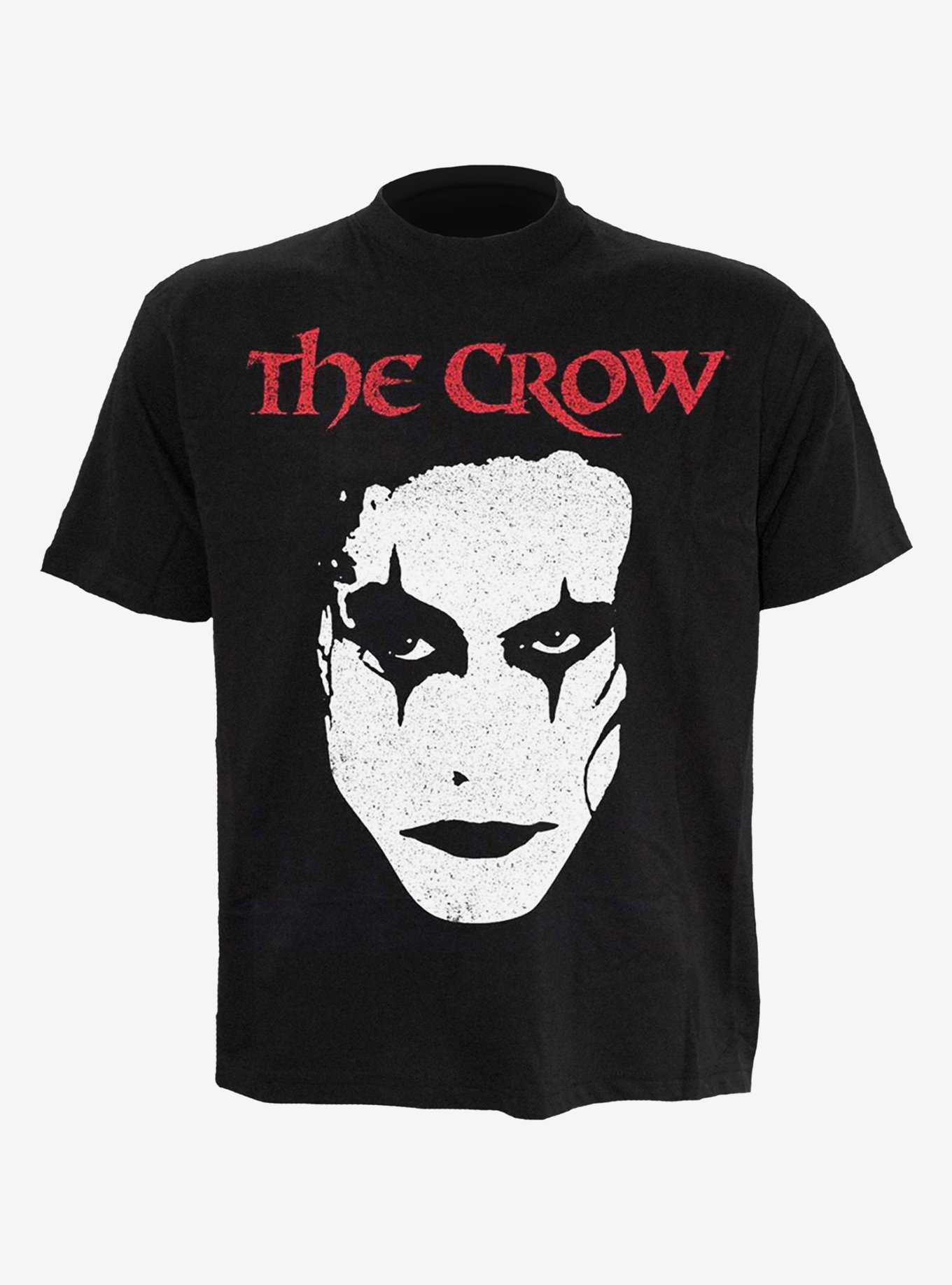 The Crow Face Front Print T-Shirt, , hi-res