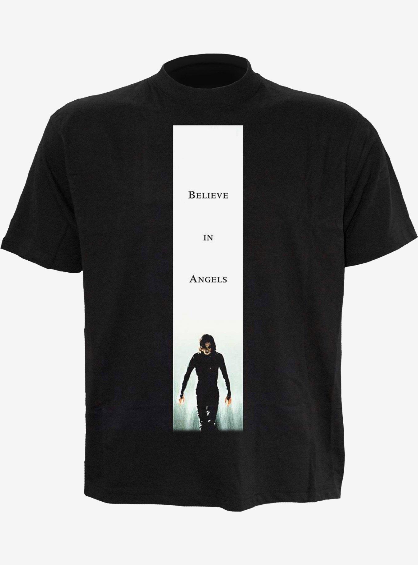 The Crow Poster Art Front Print T-Shirt, BLACK, hi-res