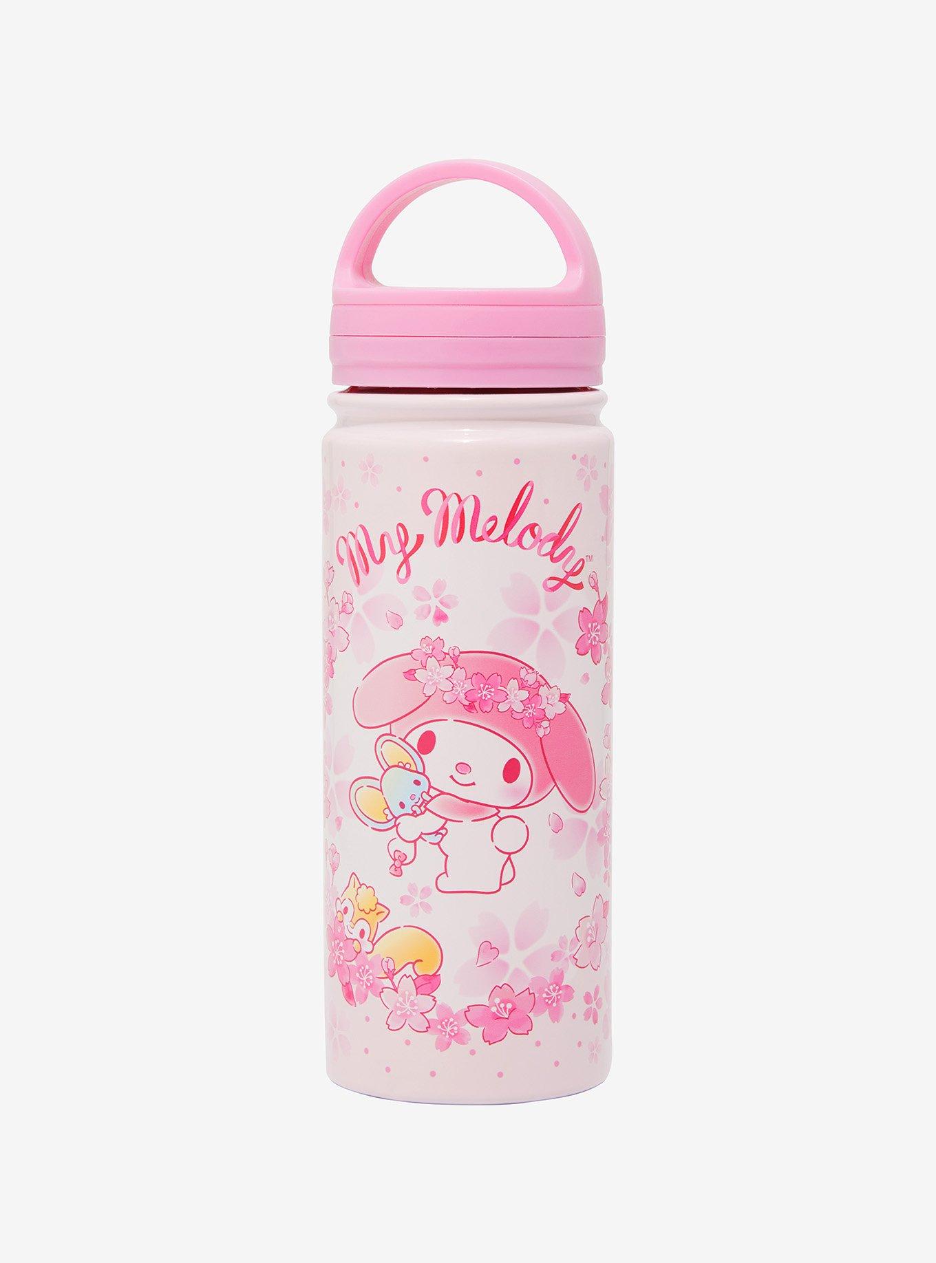 Sanrio My Melody Cherry Blossom Water Bottle - BoxLunch Exclusive, , hi-res