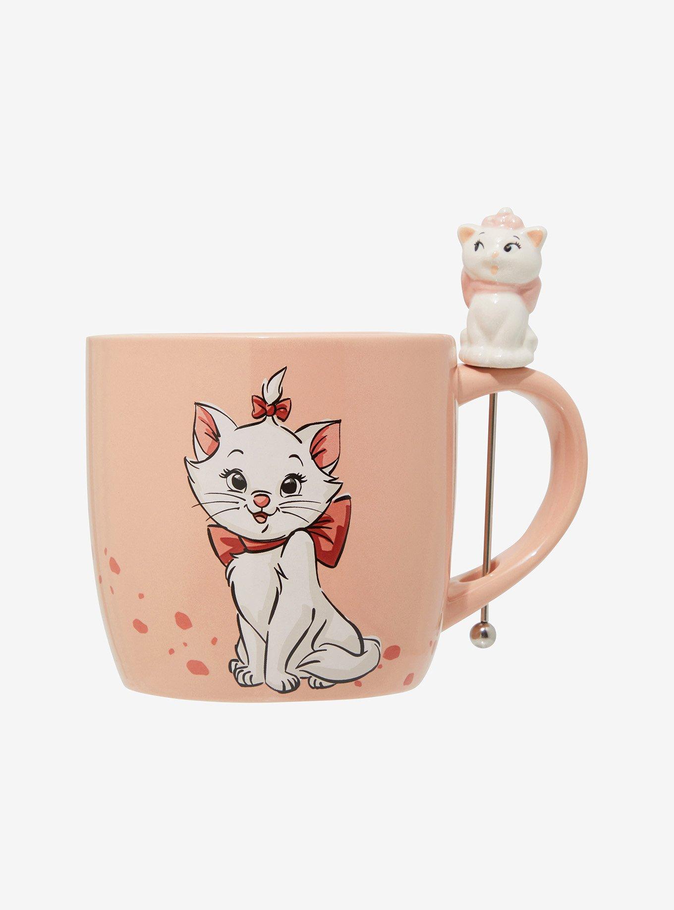 Disney The Aristocats Marie Mug with Figural Stirrer, , hi-res