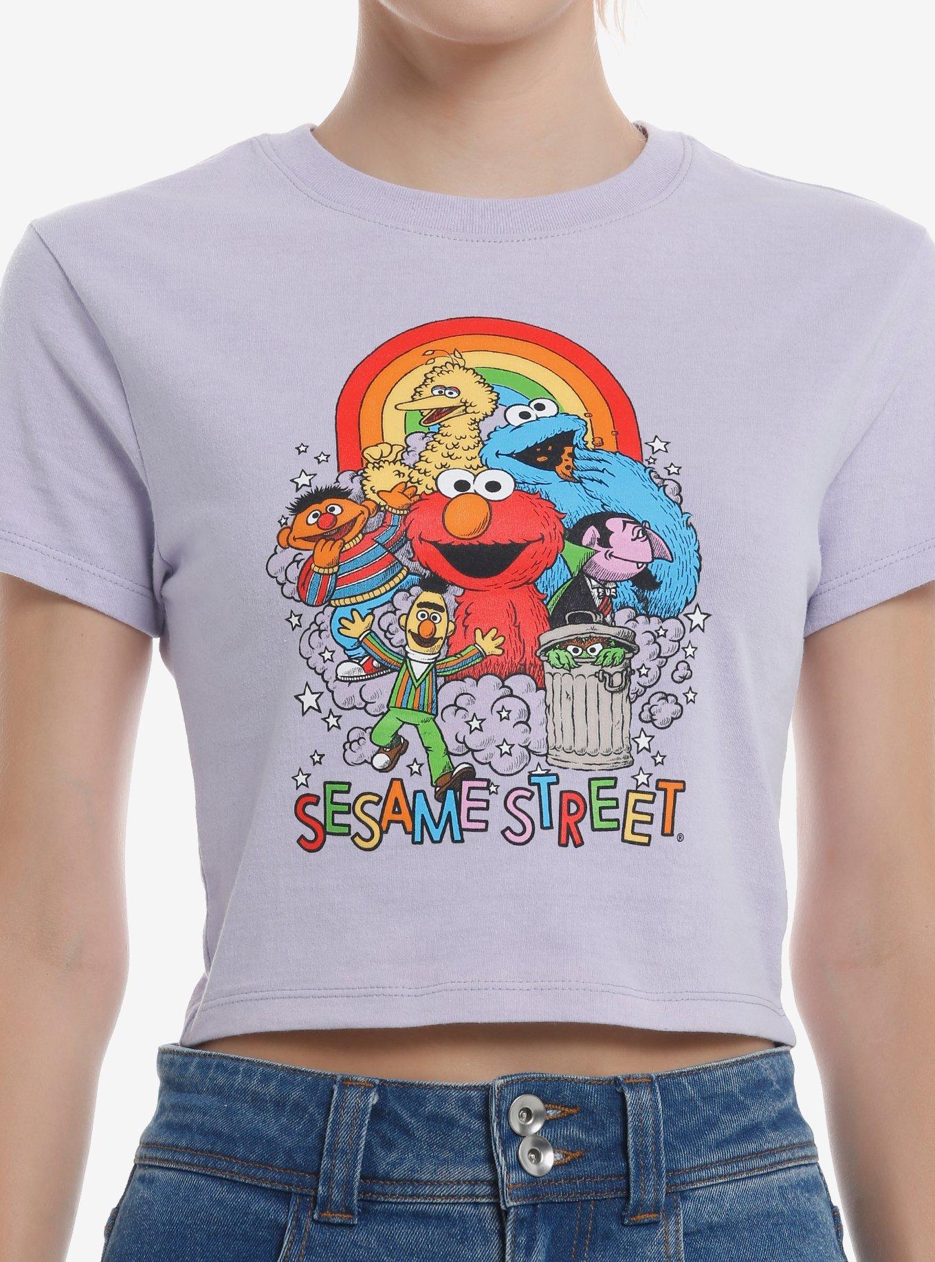 Sesame Street Rainbow Girls Baby T-Shirt, , hi-res