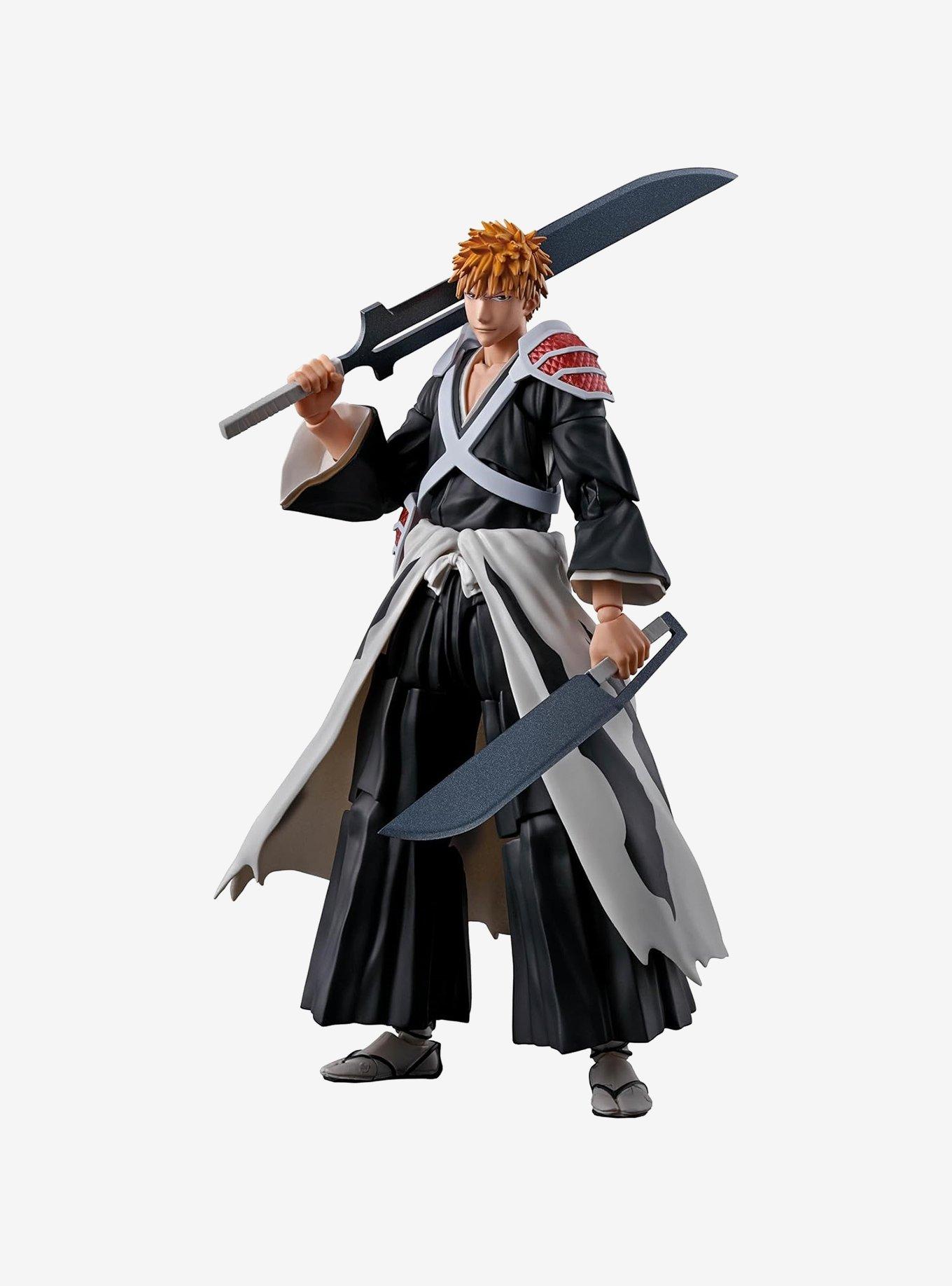 Bandai Spirits BLEACH: Thoudand-Year Blood War S.H. Figuarts Ichigo Kurosaki (Dual Zangetsu) Figure, , hi-res