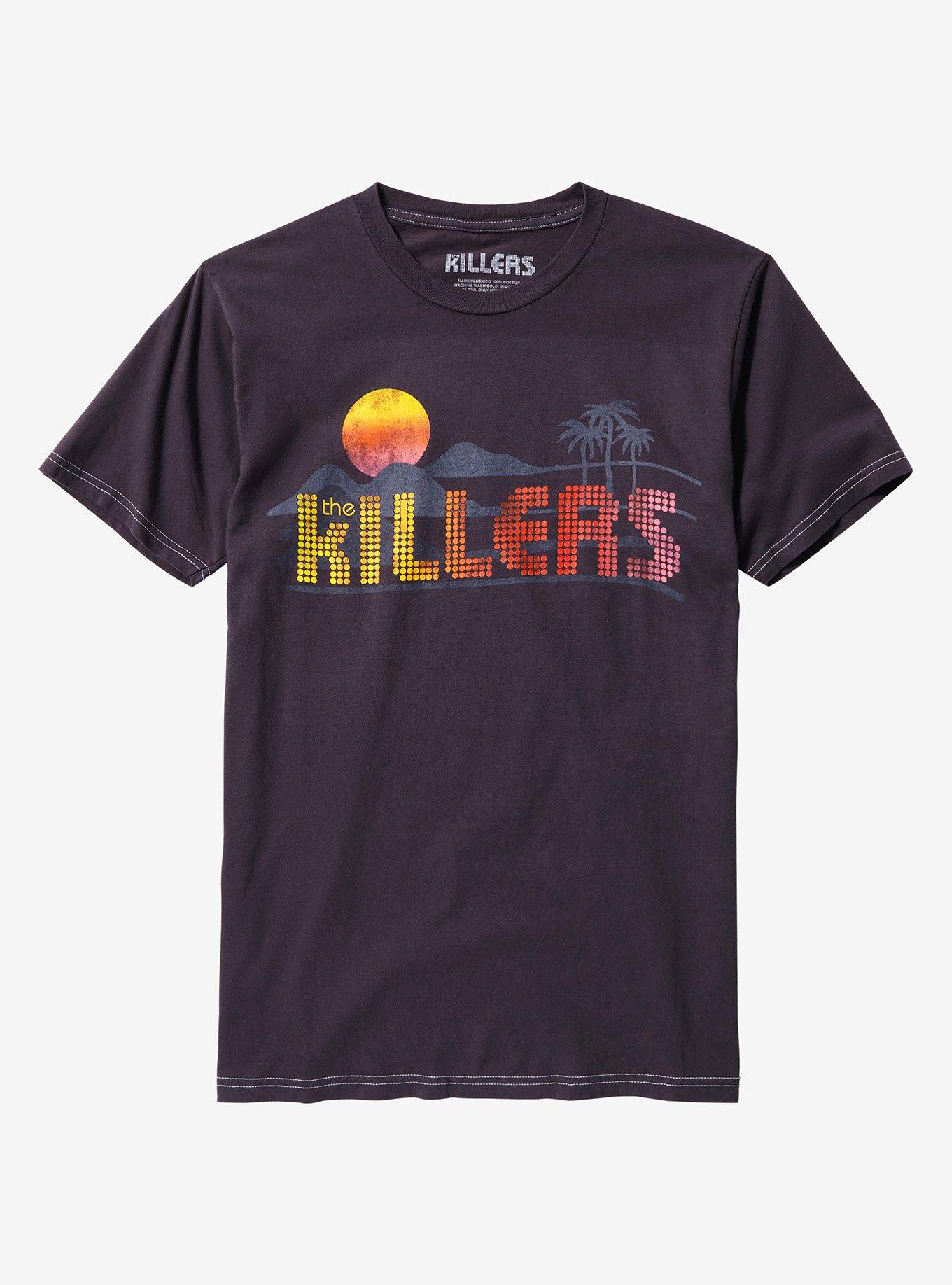 The Killers Sunrise Logo Boyfriend Fit Girls T-Shirt