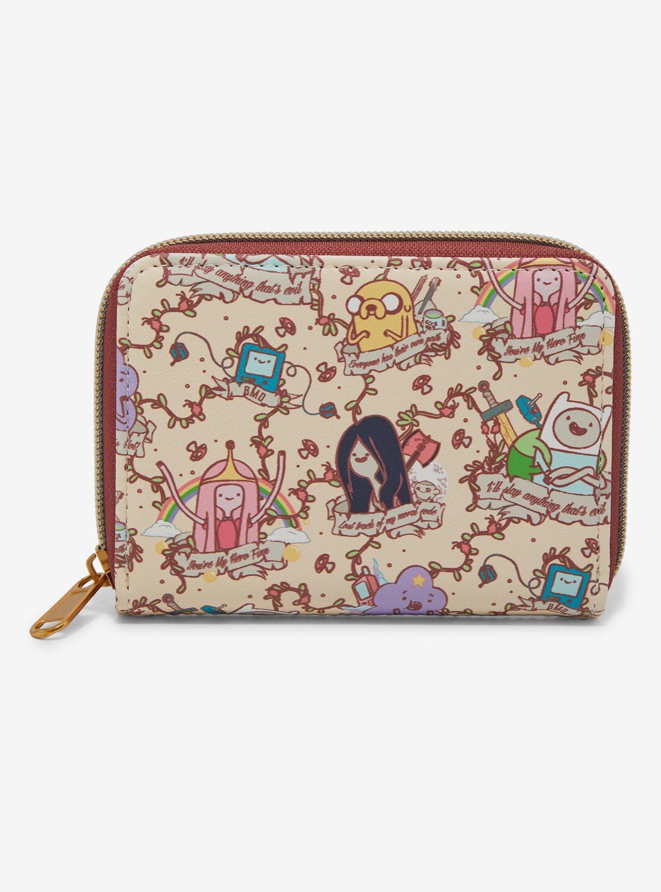 Loungefly Adventure Time Banner Mini Wallet, , hi-res