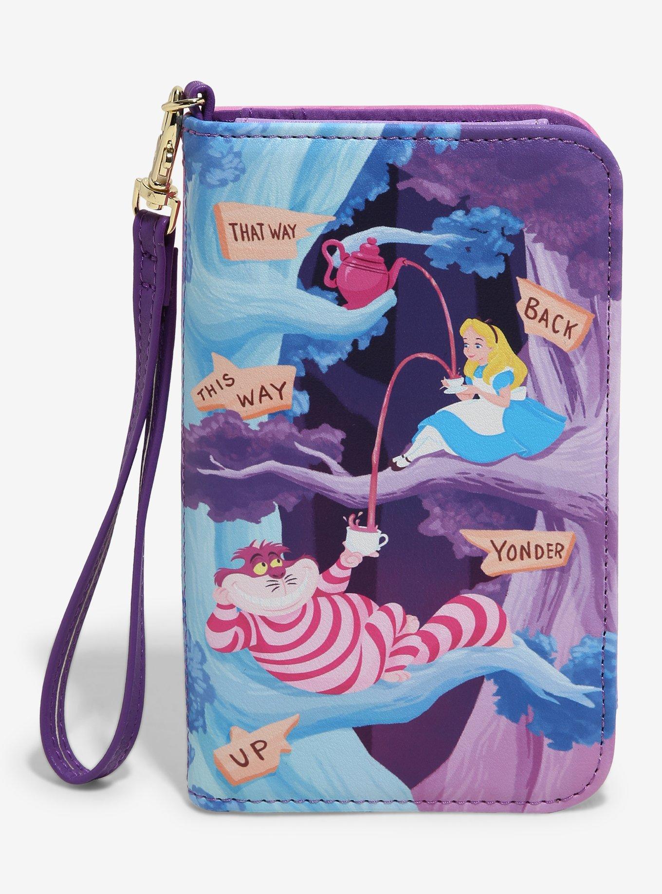 Loungefly Alice In Wonderland Pop Art Alice Falling Tote offers & Matching Wristlet