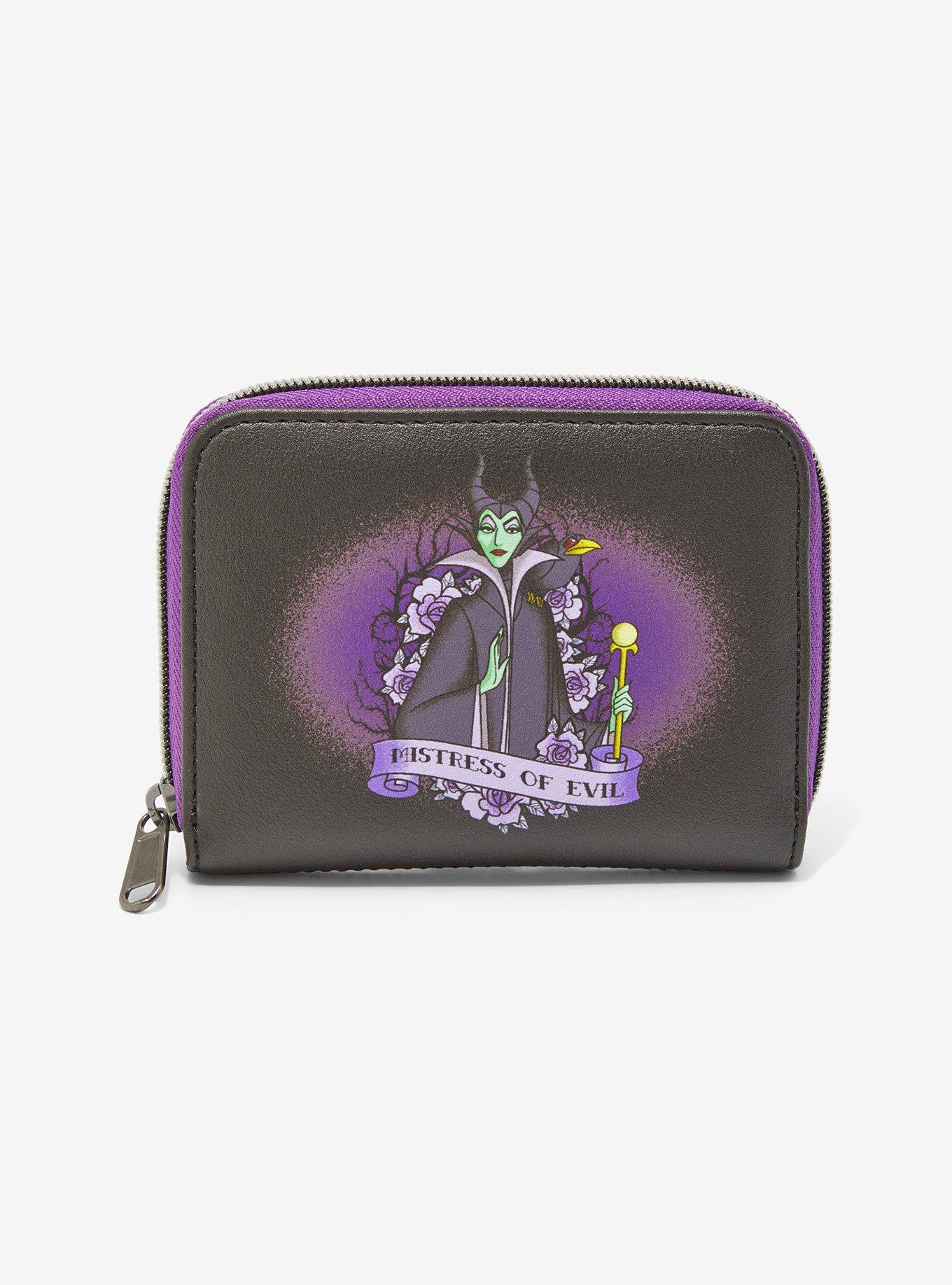 Loungefly Maleficent Mistress Of Evil Mini Zipper Wallet, , hi-res