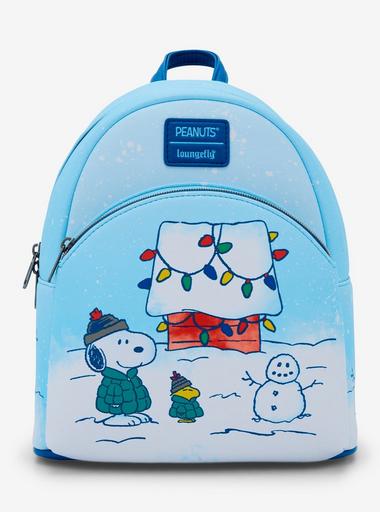 Peanuts Snoopy Puffer Jacket Plush Backpack NWT Peanuts Snoopy Puffer Jacket Plush Backpack | Hot Topic main image 3