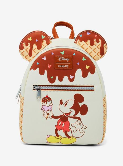 icing mini backpack EXCLUSIVE DROP: Loungefly Disney Minnie Mouse Chocolate Ice Cream Cone  LF Lounge VIP Adjustable shoulder straps keep you feeling as comfortable as the love Loungefly Disney Mickey Mouse Ice