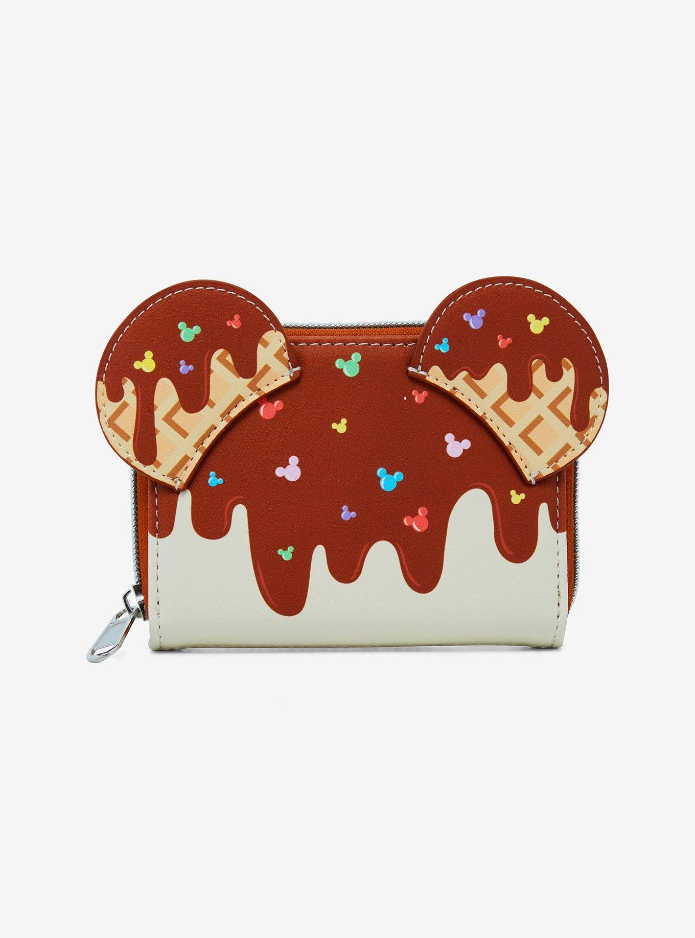 Loungefly Disney Mickey Mouse Ice Cream Mini Wallet, , hi-res