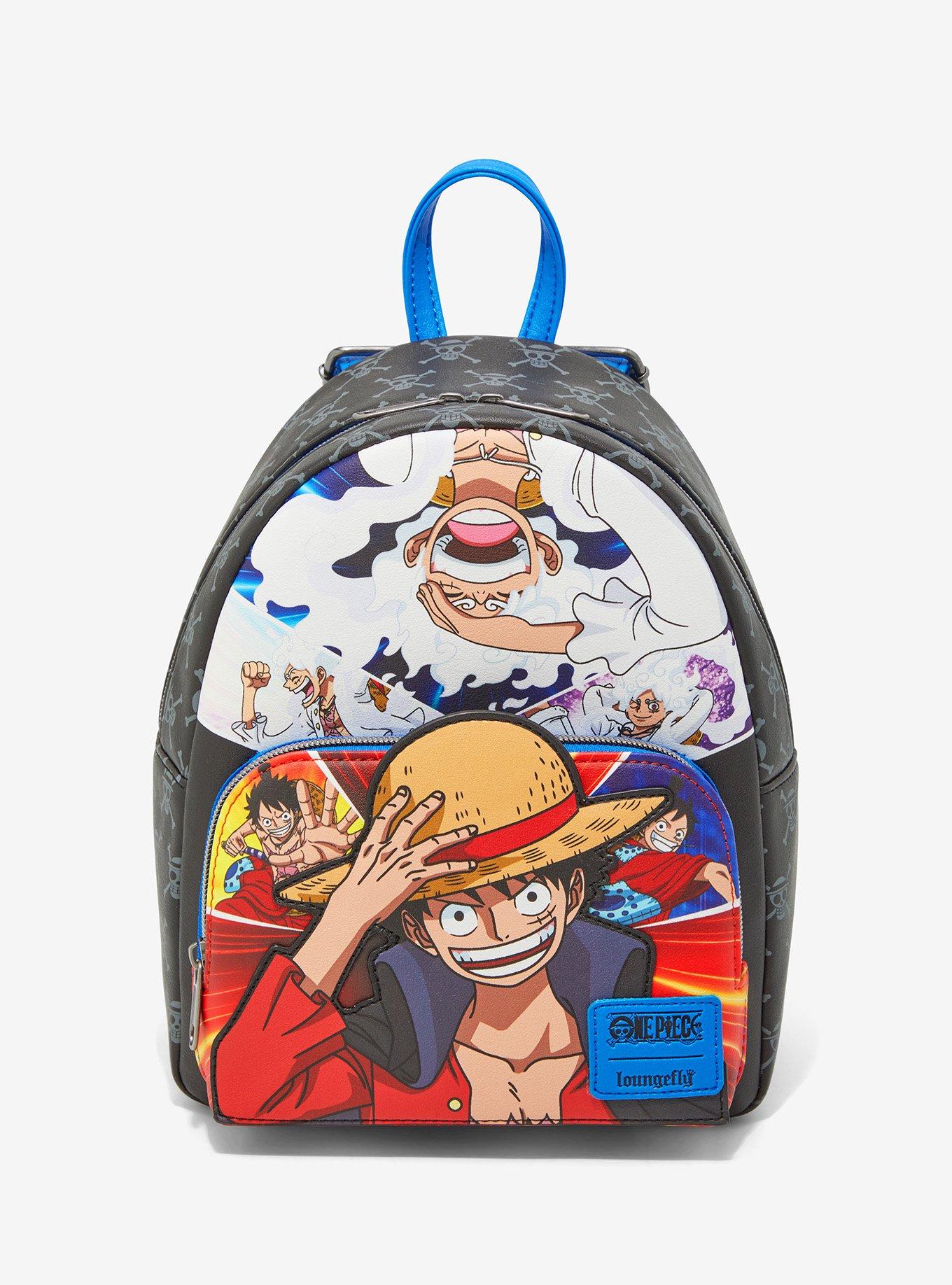 Loungefly One Piece Luffy Collage Mini Backpack, , hi-res