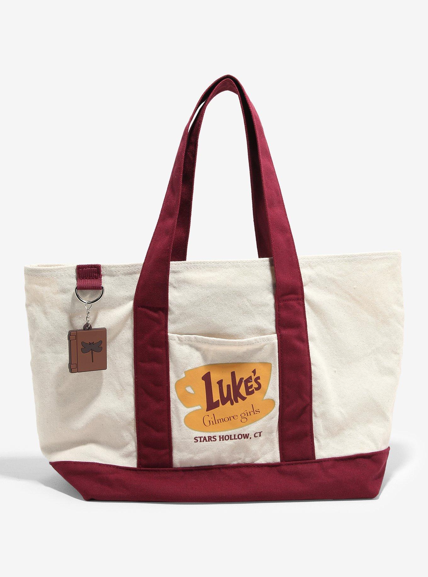 FOTAP Tote Bag In Cotone Gilmore Girls: Borsa Shopping Con Citazioni Stars Hollow E Luke's Diner