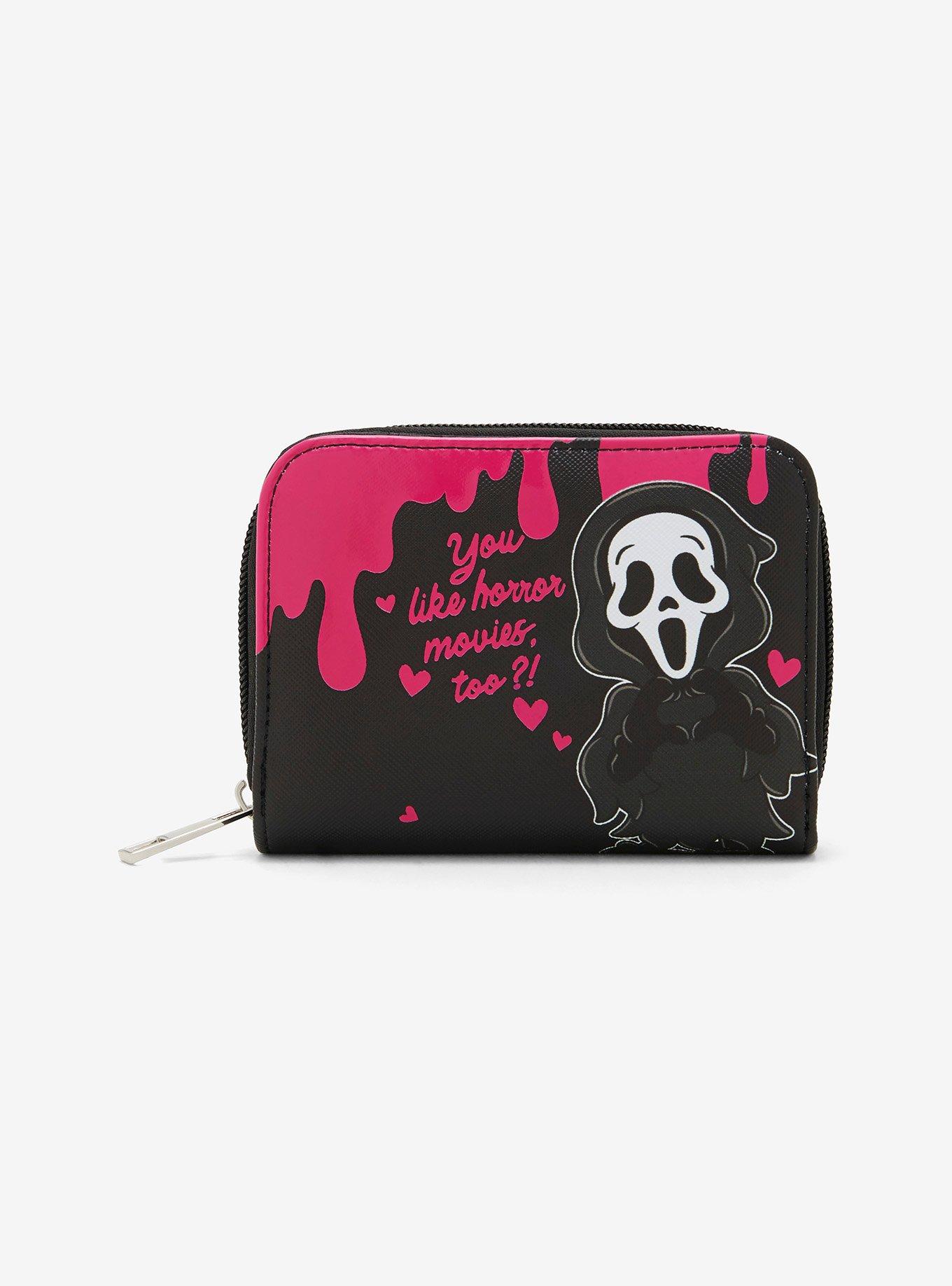 Ghost Face You Like Horror Movies Too Mini Zipper Wallet, , hi-res