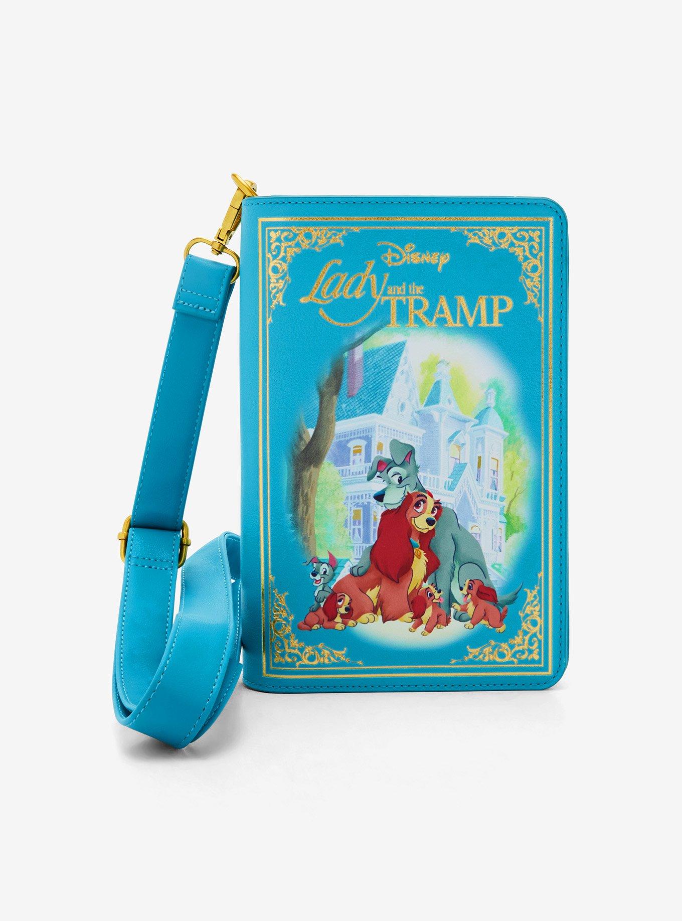 Loungefly Disney Lady And The Tramp Book Crossbody Bag, , hi-res