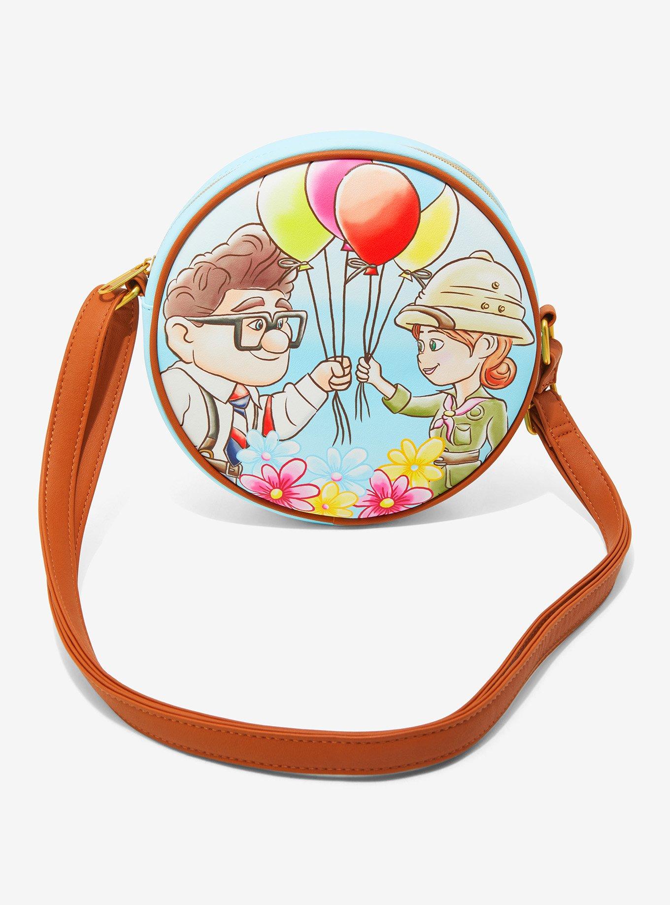 Loungefly Disney Pixar Up Carl & Ellie Circle Crossbody Bag, , hi-res