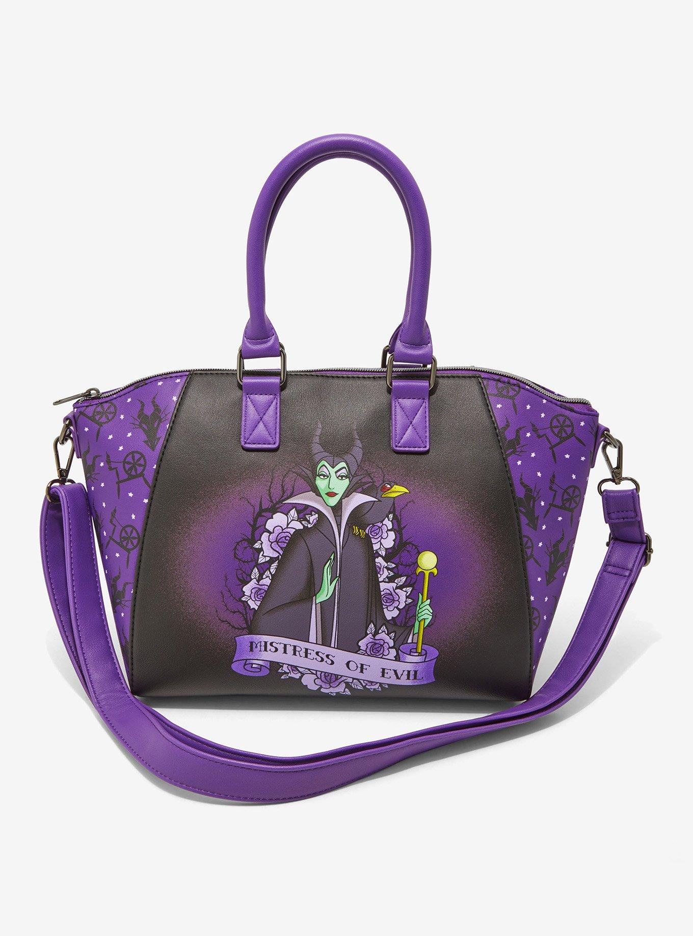 Loungefly~Disney Chibi newest Maleficent and Dragon Sachtel Bag