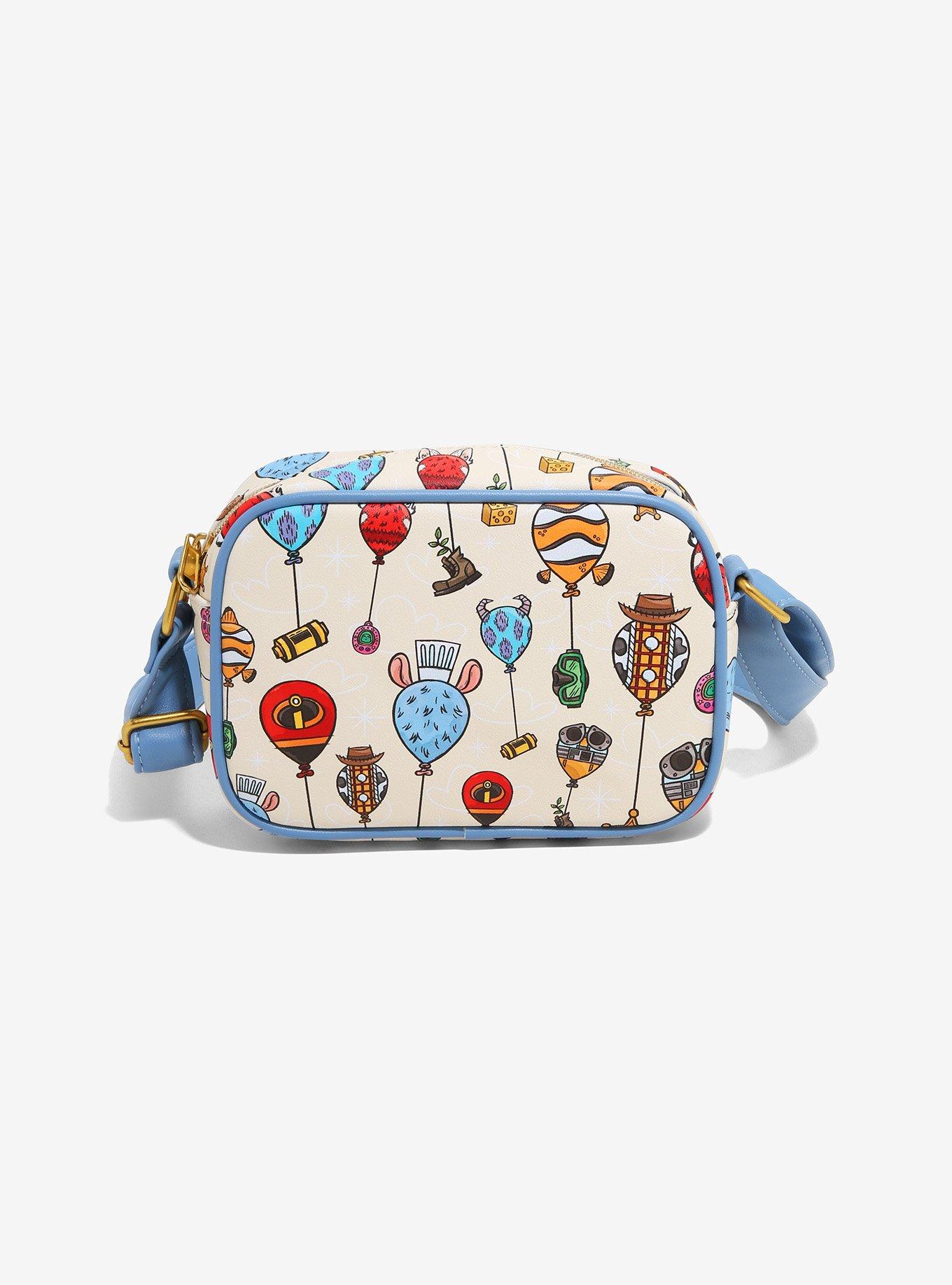 Loungefly Disney Pixar Balloons Camera Crossbody Bag, , hi-res