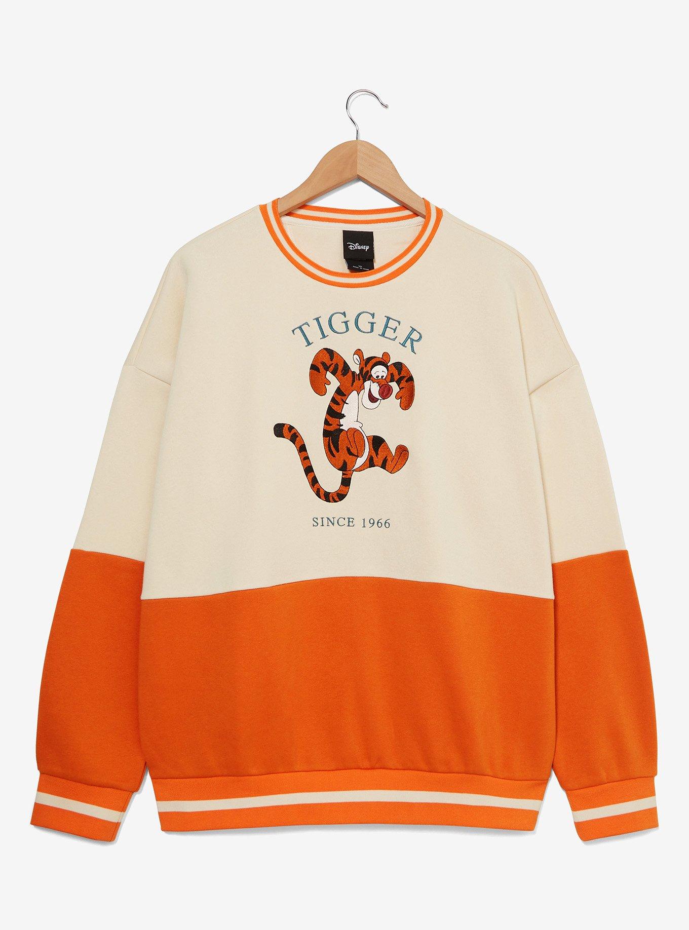 Disney Winnie the Pooh Tigger Panel Crewneck - BoxLunch Exclusive