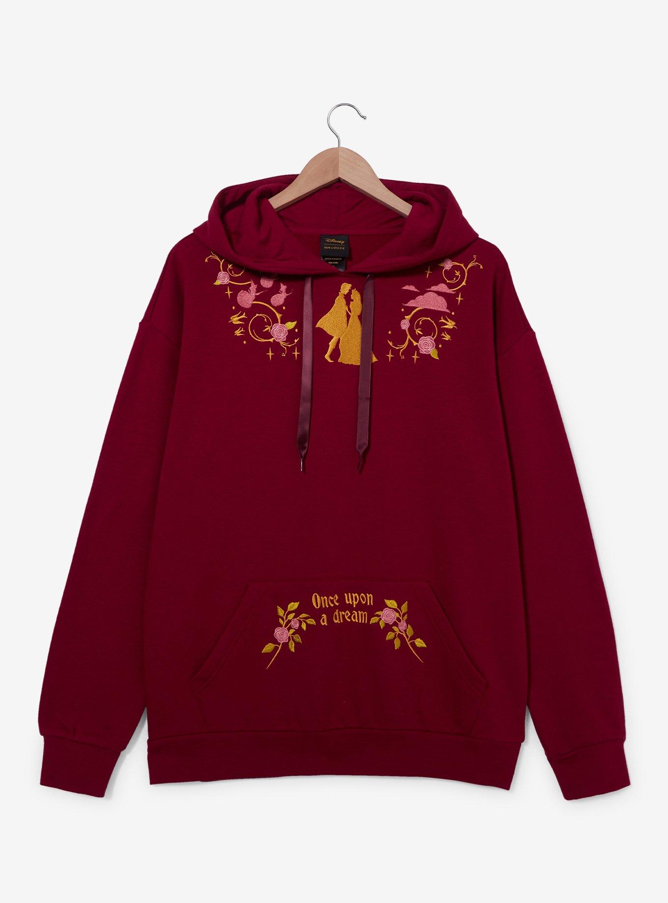 Disney Sleeping Beauty Once Upon a Dream Embroidered Hoodie — BoxLunch Exclusive, , hi-res