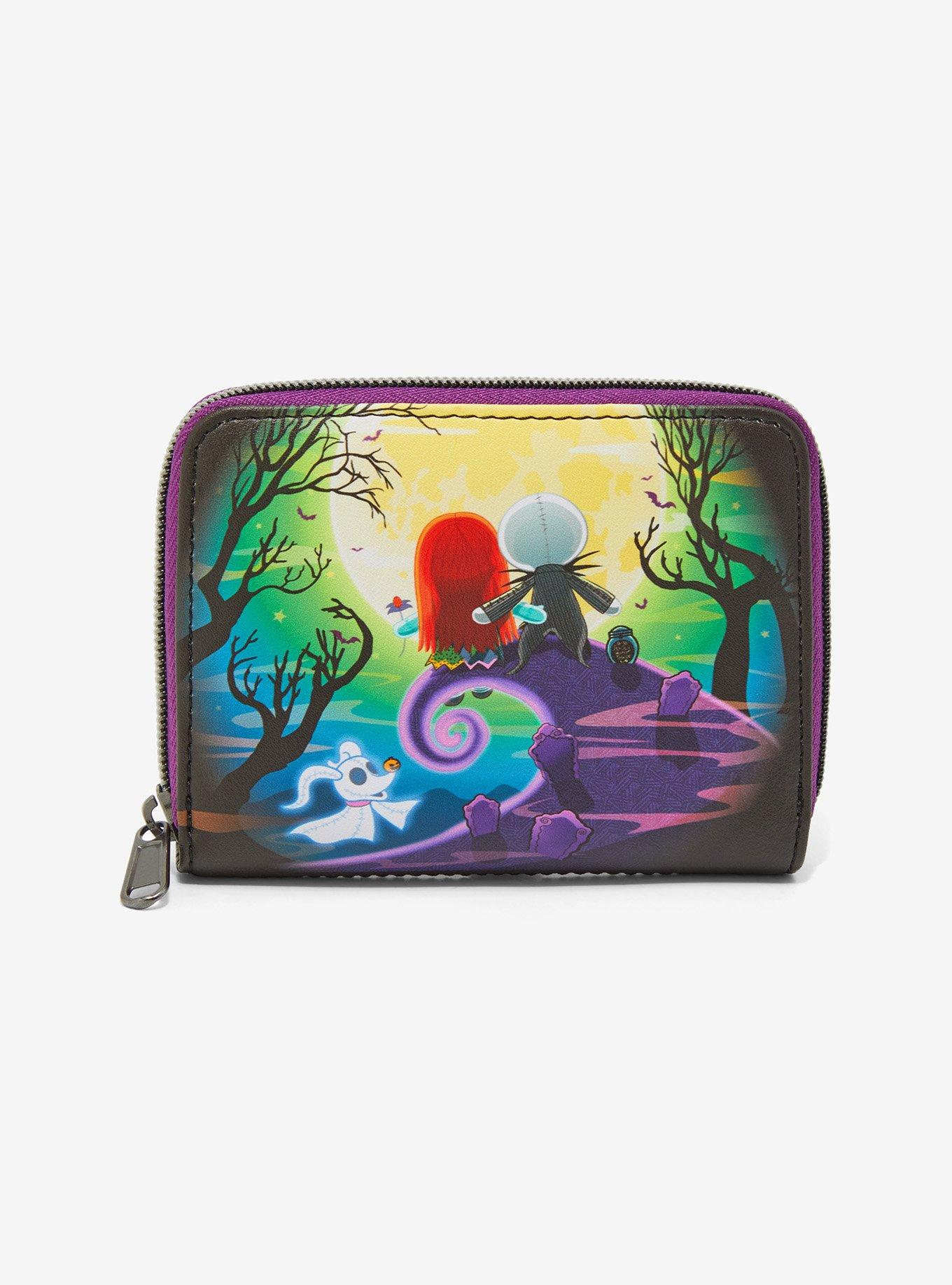 Loungefly The Nightmare Before Christmas Jack & Sally Doll Mini Wallet, , hi-res