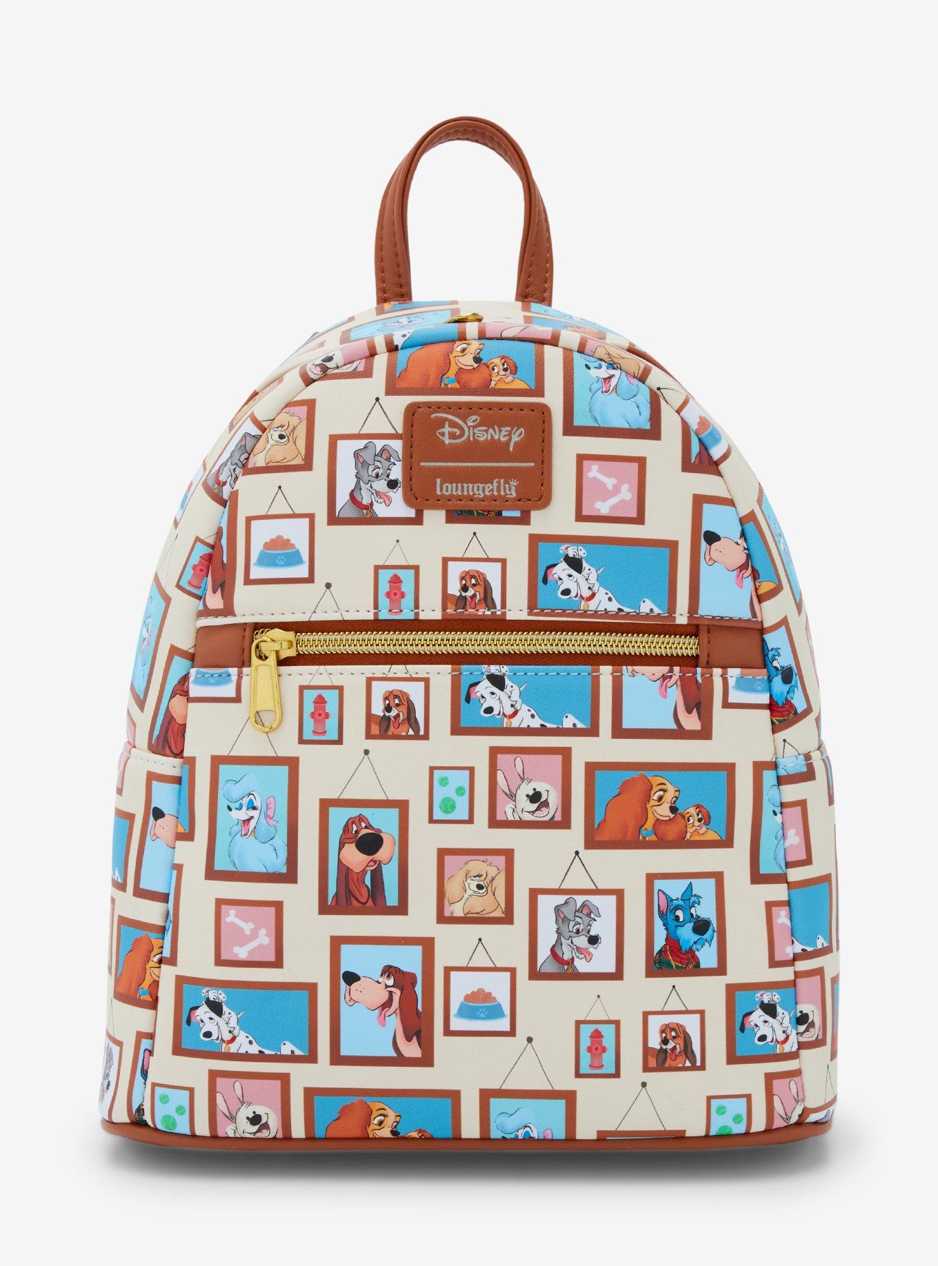 Loungefly Disney Dogs Gallery Mini Backpack, , hi-res