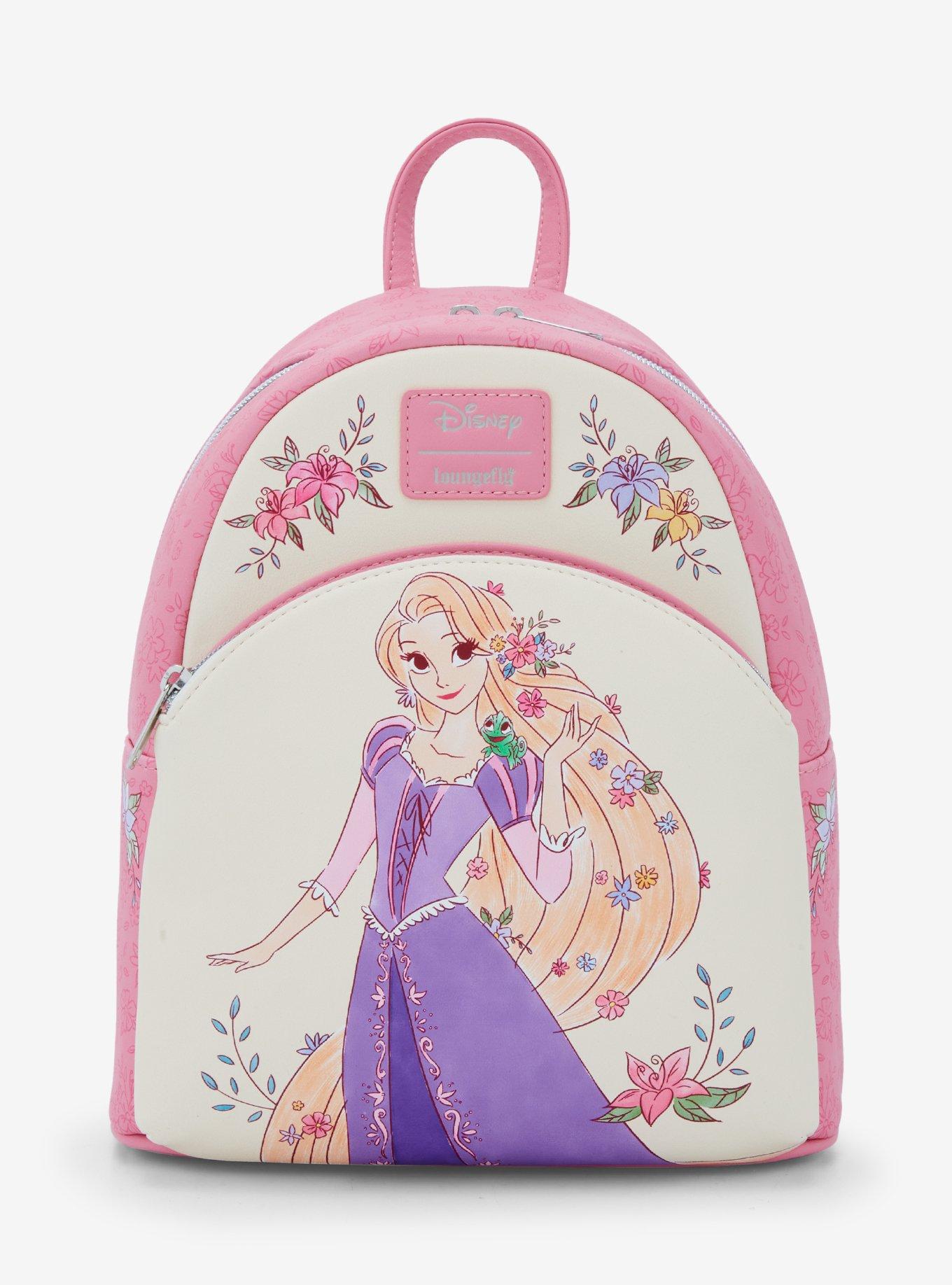 Loungefly Disney Tangled Rapunzel Flowers Mini Backpack, , hi-res