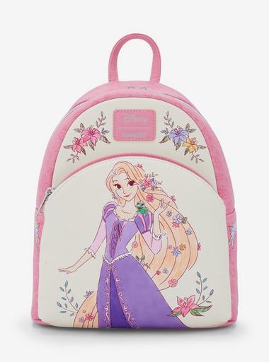 Loungefly Disney Tangled Rapunzel Flowers Mini Backpack  display picture 3