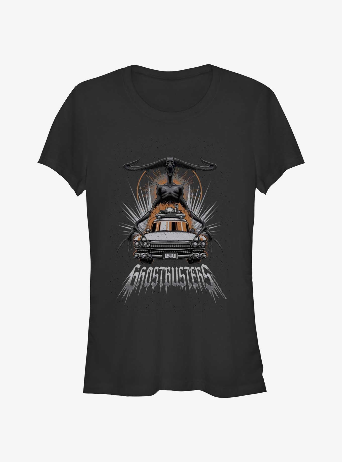 Ghostbusters Tall Dark and Horny at 12 o'clock Girls T-Shirt, , hi-res