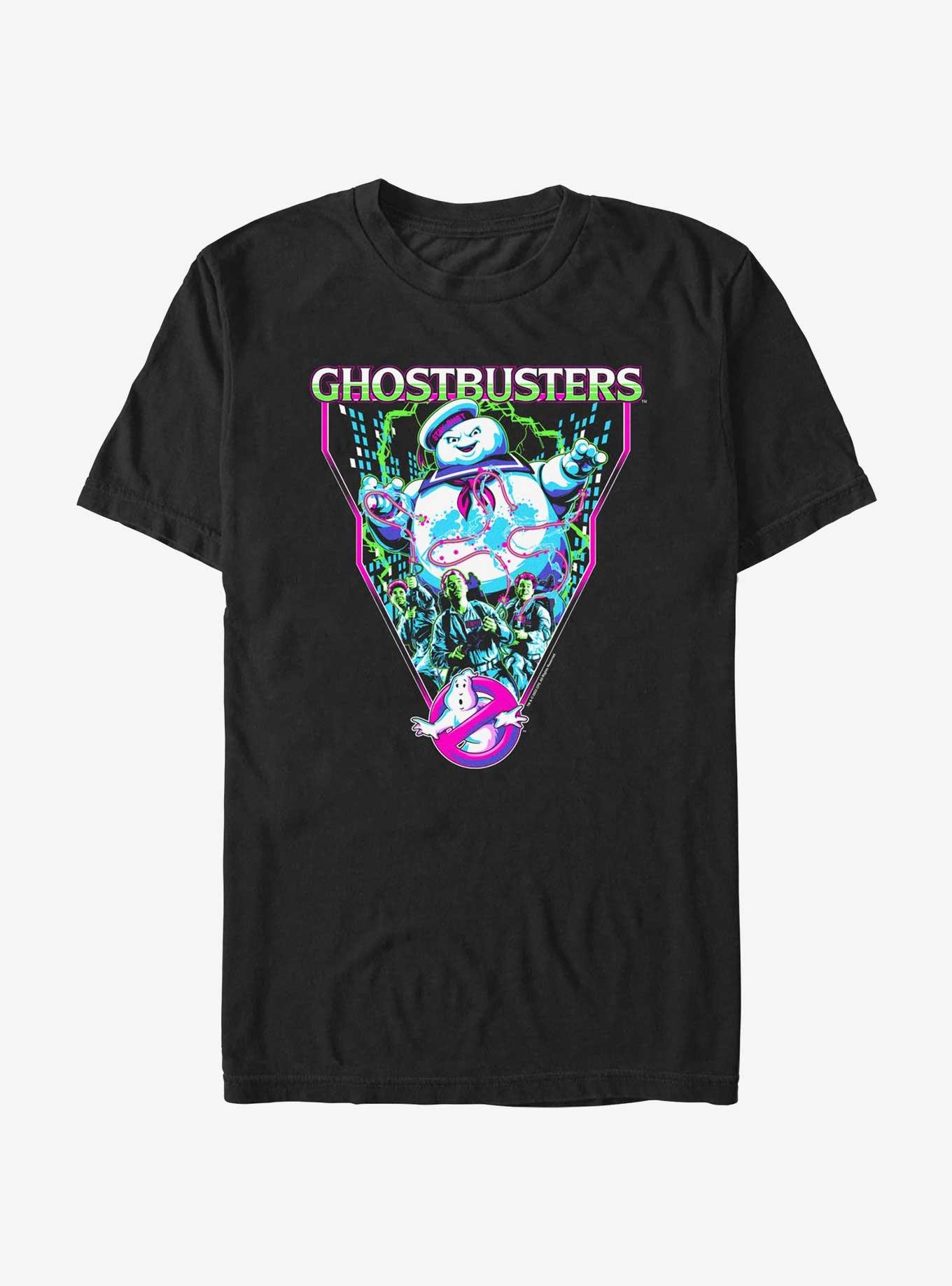 Ghostbusters Stay-Puft Marshmallow Man Ghostblasters T-Shirt, BLACK, hi-res