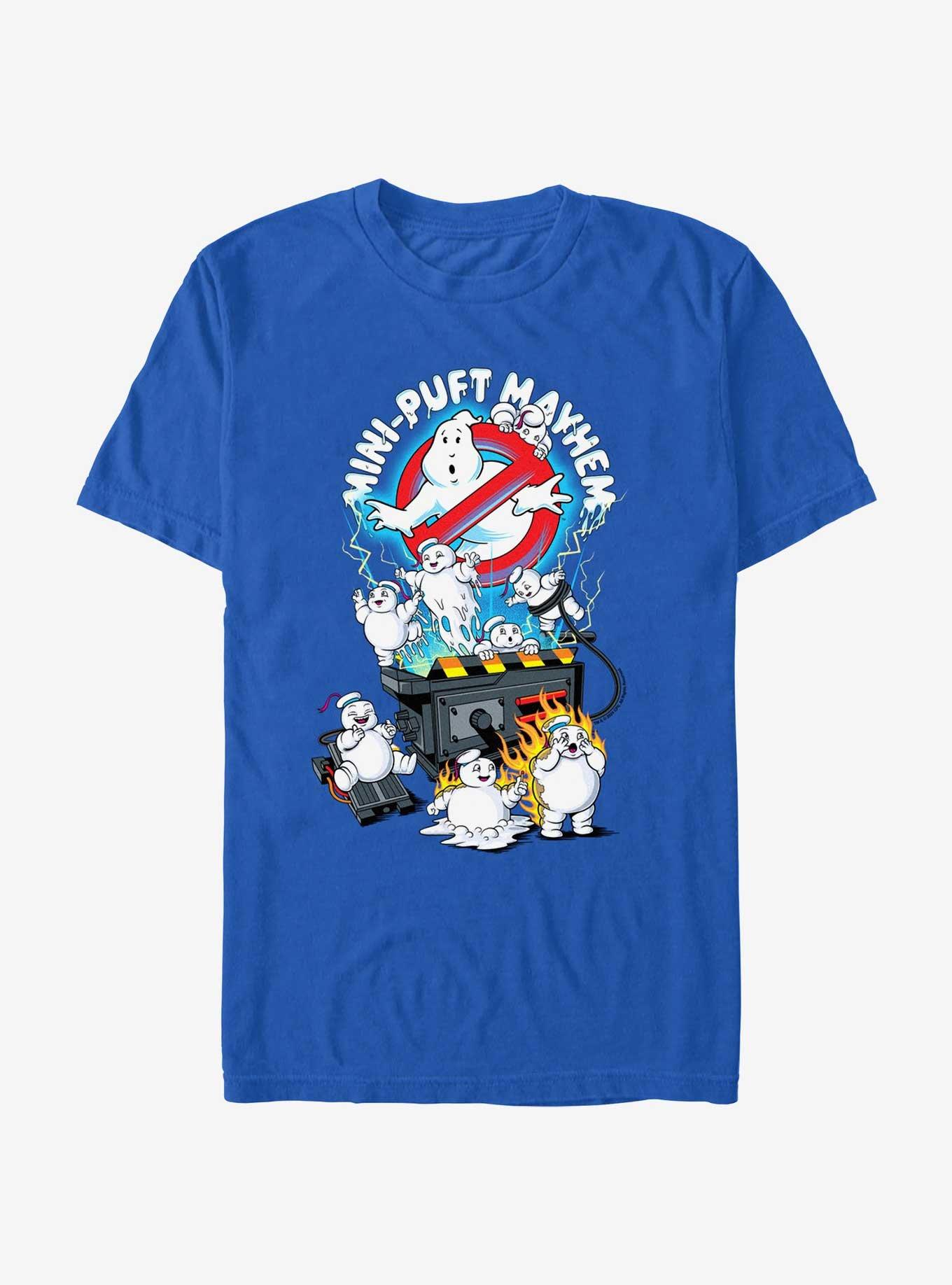 Ghostbusters Mini Puft Mayhem T-Shirt, ROYAL, hi-res