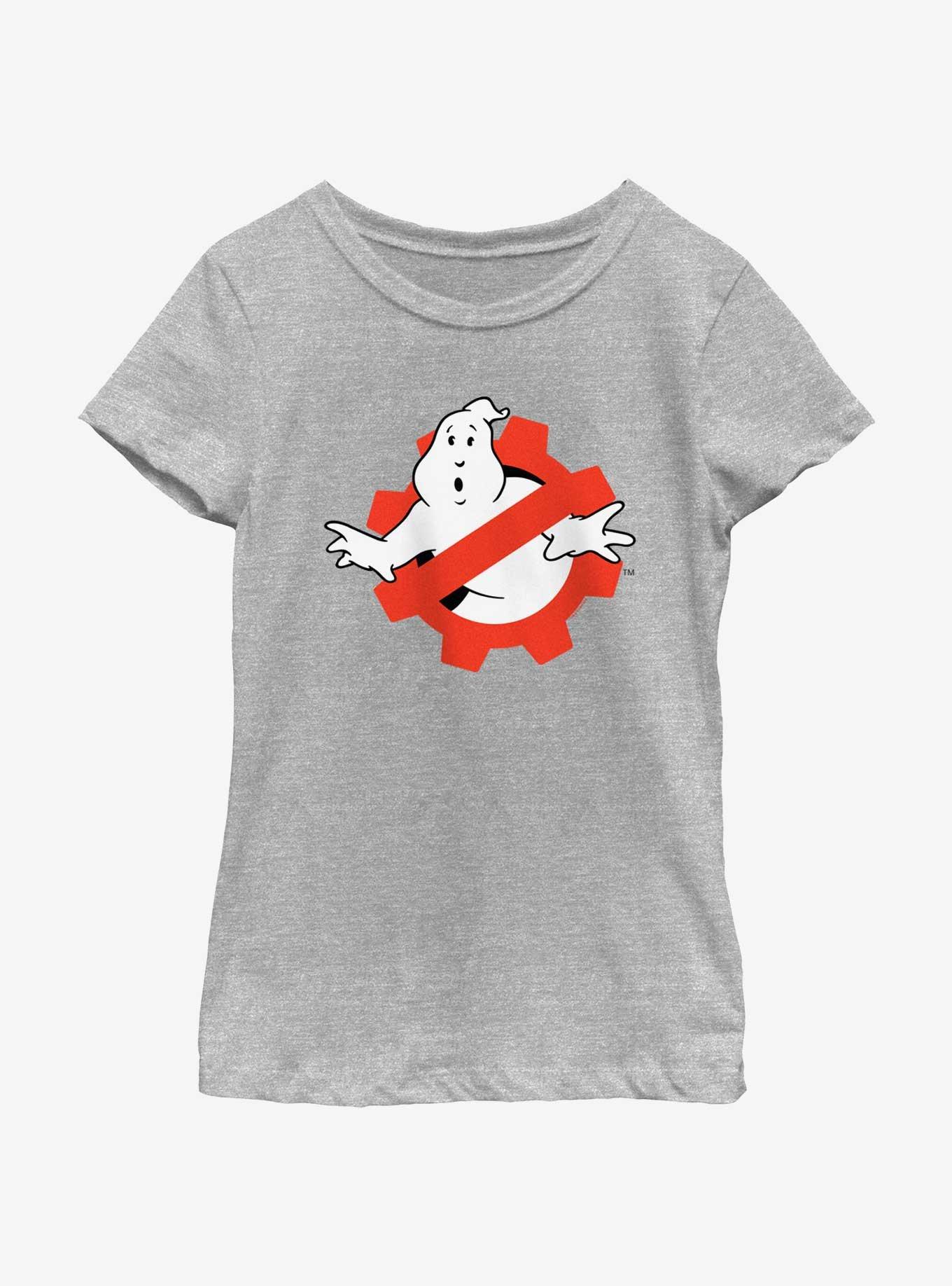 Ghostbusters Gear Logo Youth Girls T-Shirt, ATH HTR, hi-res