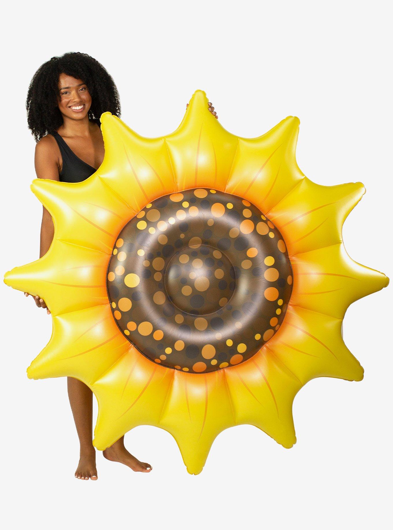 Sunflower Jumbo 60" Pool Island Float, , hi-res