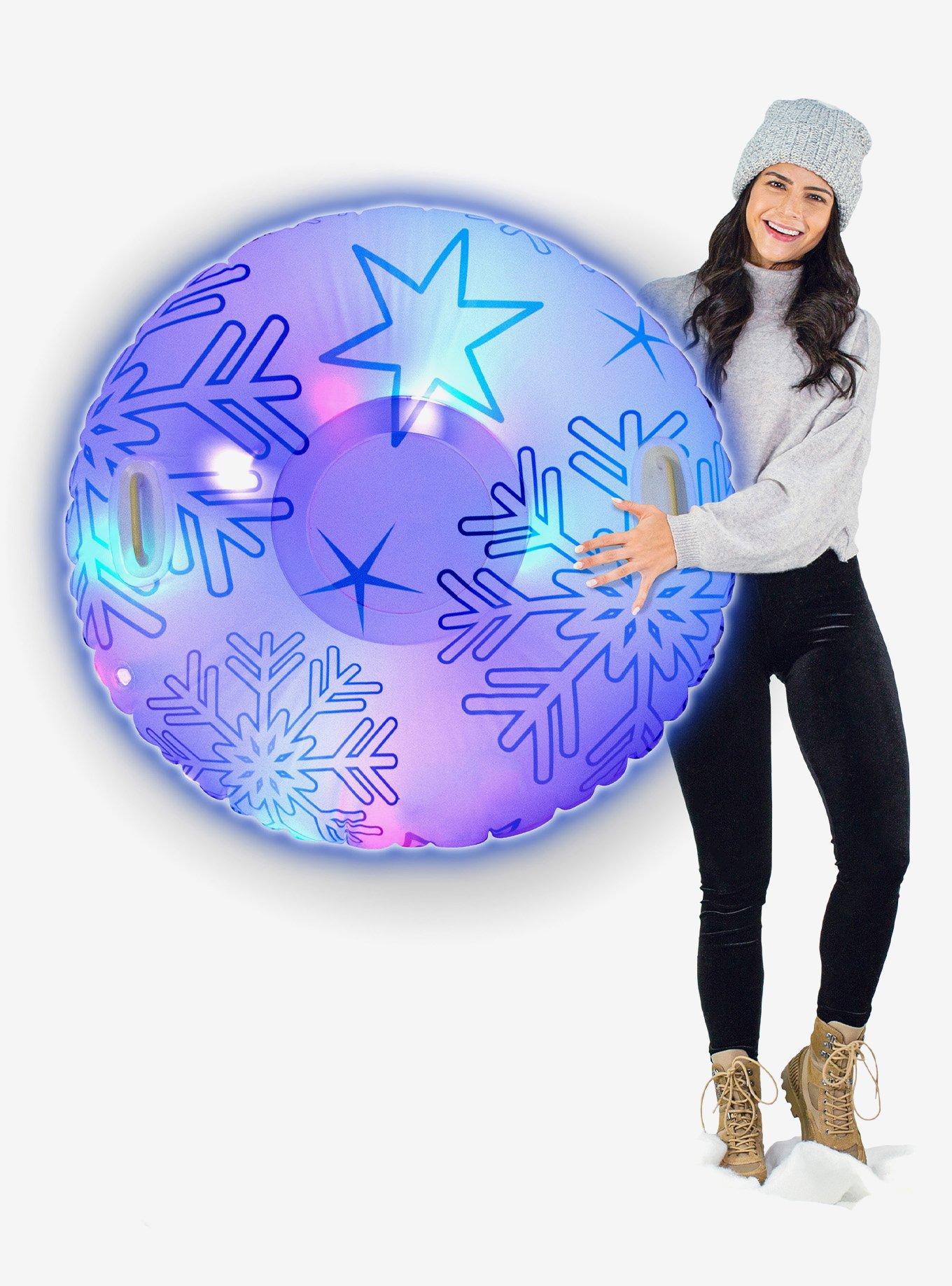 LED Snowflakes 46" Snow Tube, , hi-res