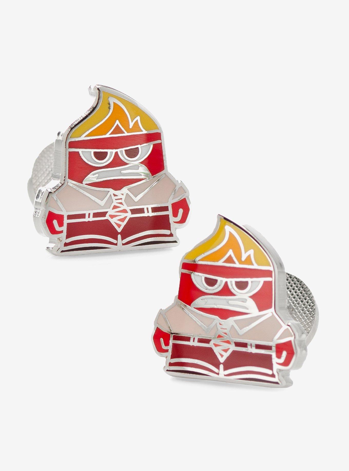 Disney Inside Out Anger Cufflinks, , hi-res