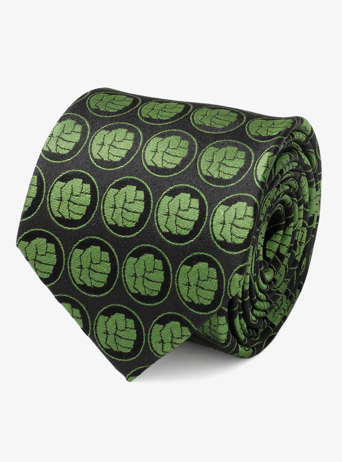 Marvel Hulk Black Men's Tie, , hi-res