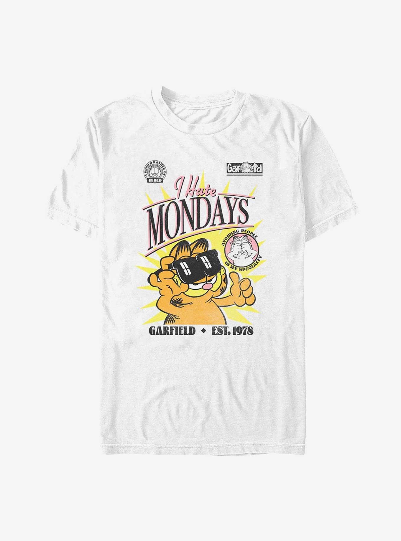 Garfield Cool Cat Hates Mondays T-Shirt, , hi-res