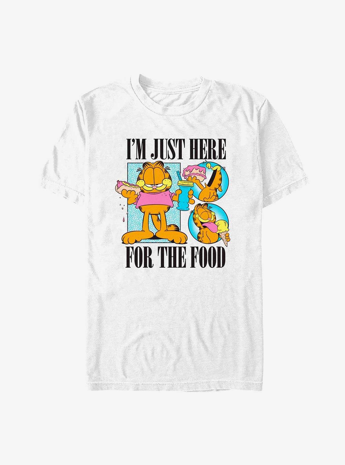 Garfield Here For Food T-Shirt, , hi-res