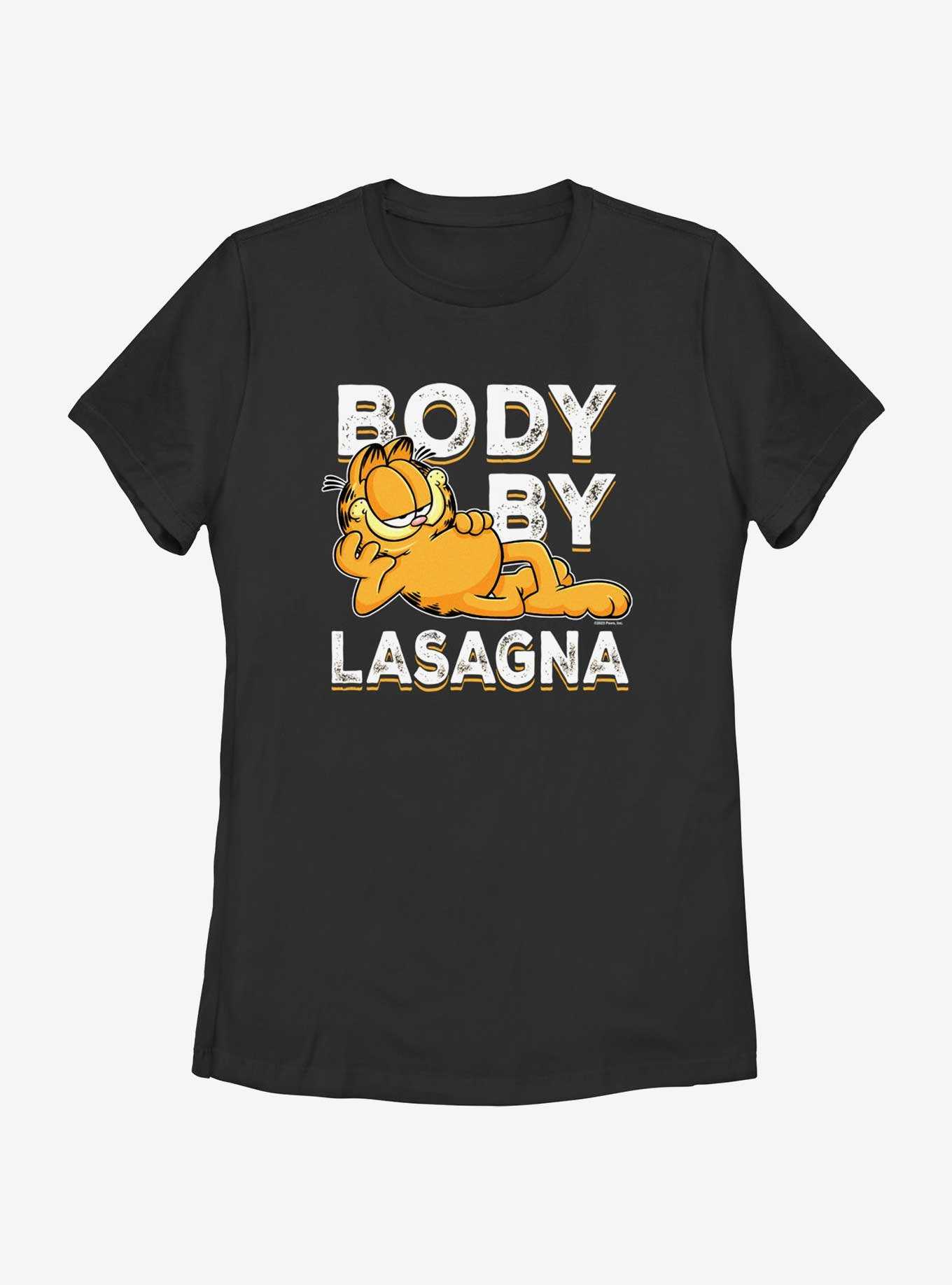 Garfield Body By Lasagna Womens T-Shirt, , hi-res